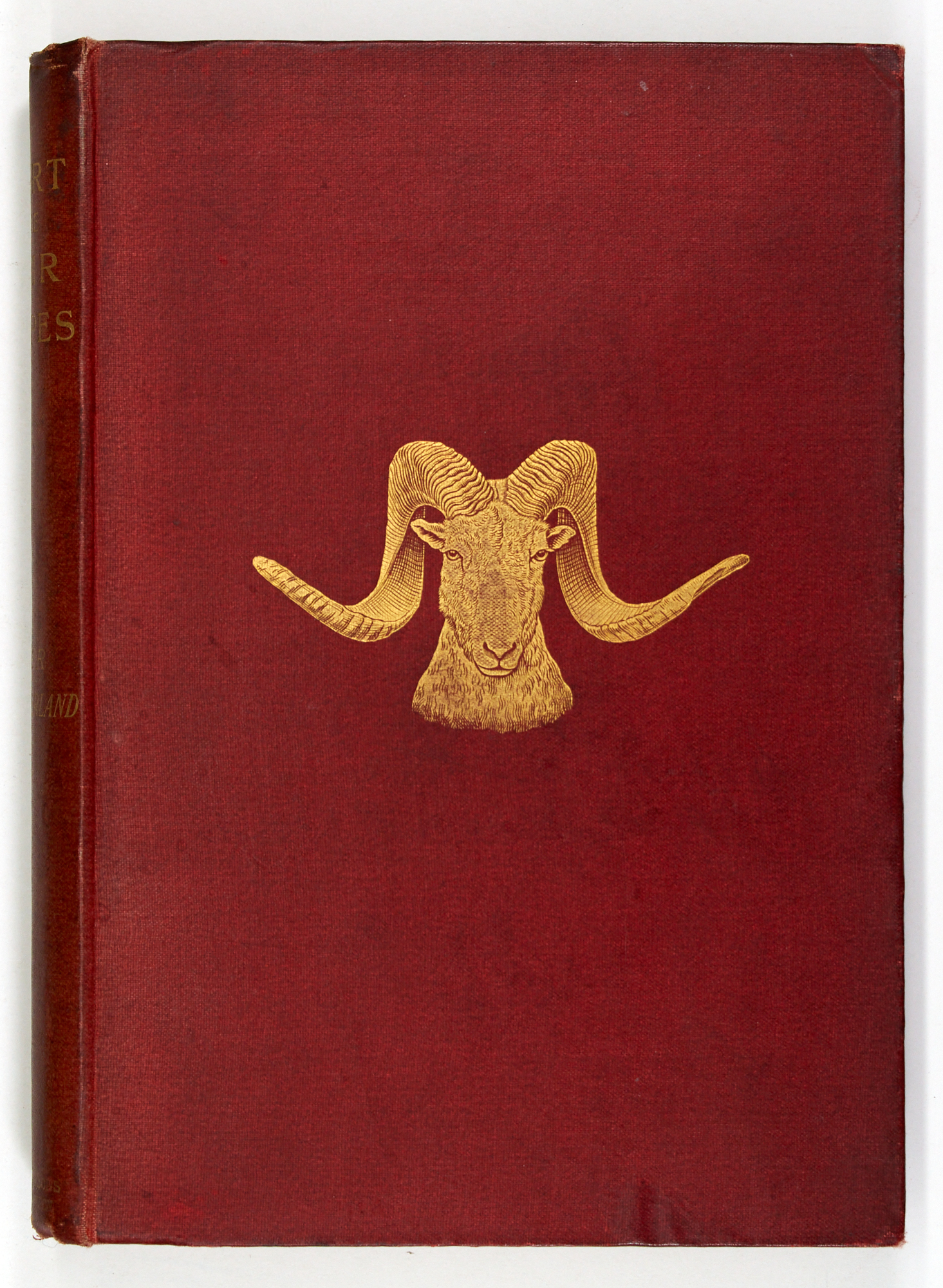 Lot image - [ASIA-HUNTING]  CUMBERLAND, CHARLES SPERLING. Sport on the Pamirs and Turkistan Steppes.