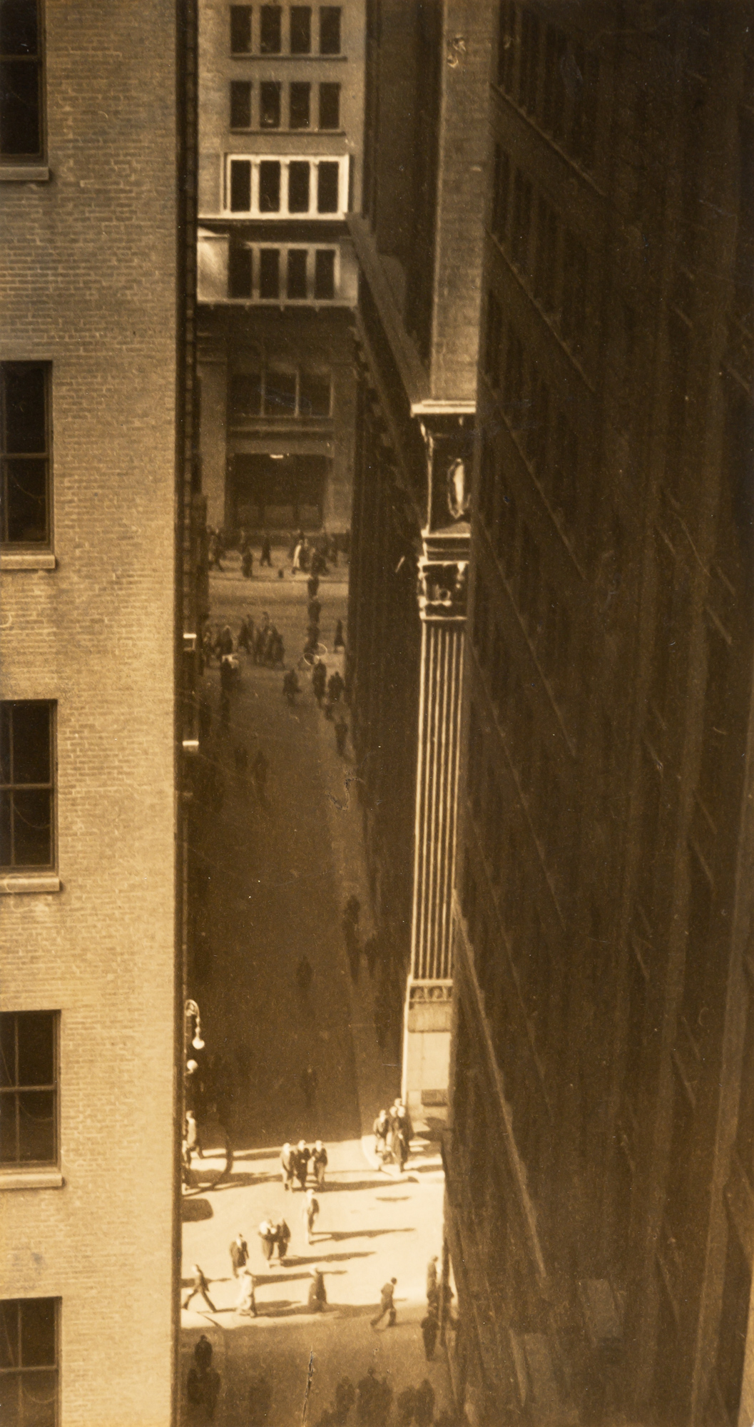 Lot image - ZINNEMANN, FRED (1907-1997)  Untitled [Wall Street #2],