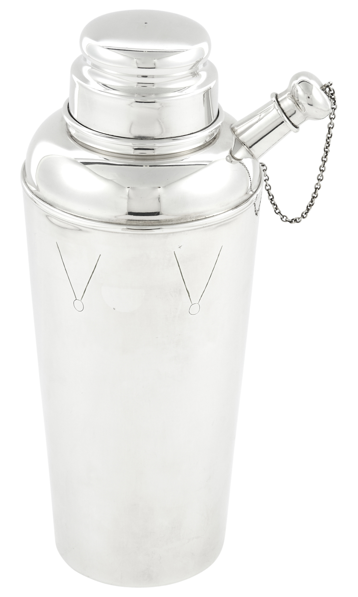 Lot image - Reed & Barton Sterling Silver Cocktail Shaker