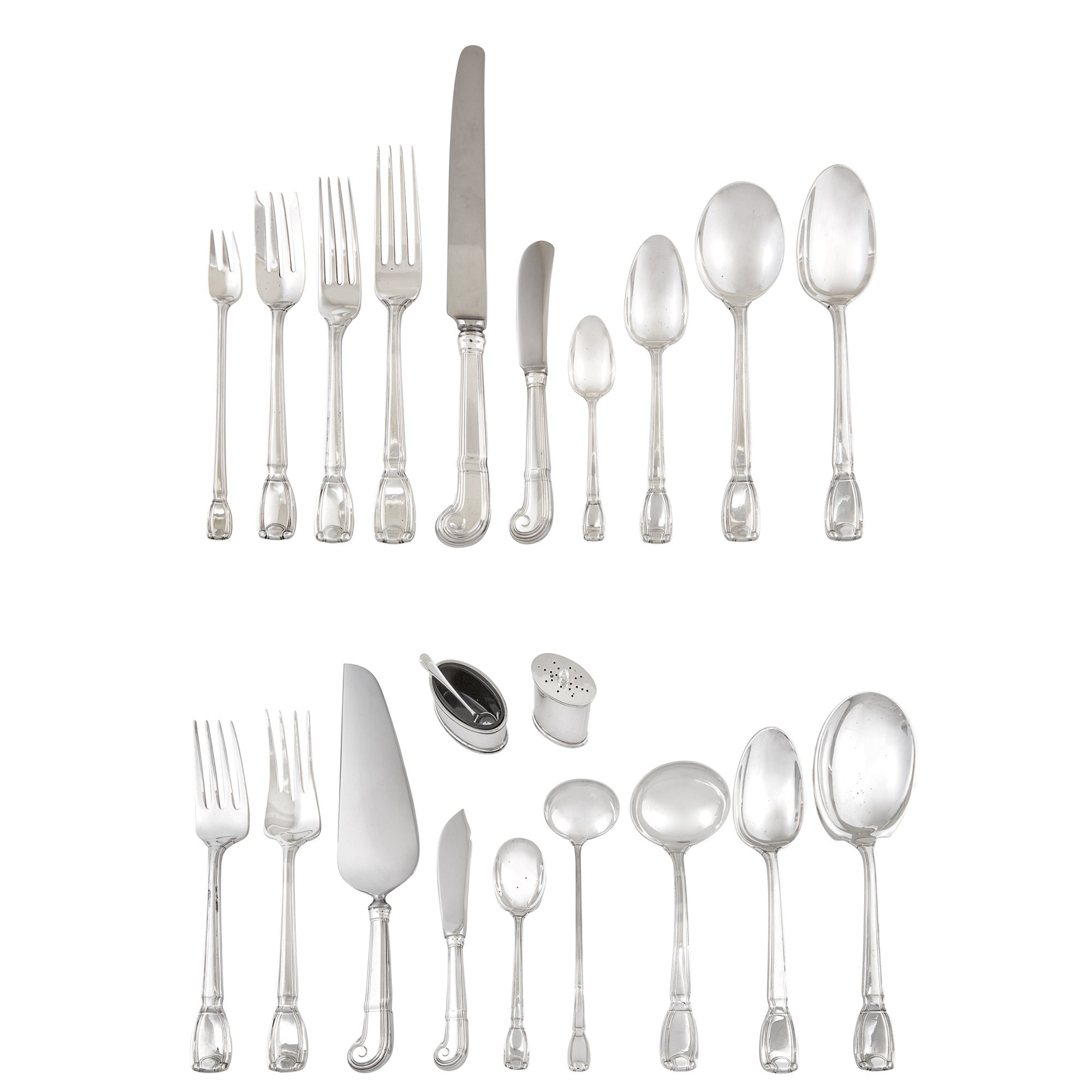 Lot image - Tiffany & Co. Sterling Silver Castillian