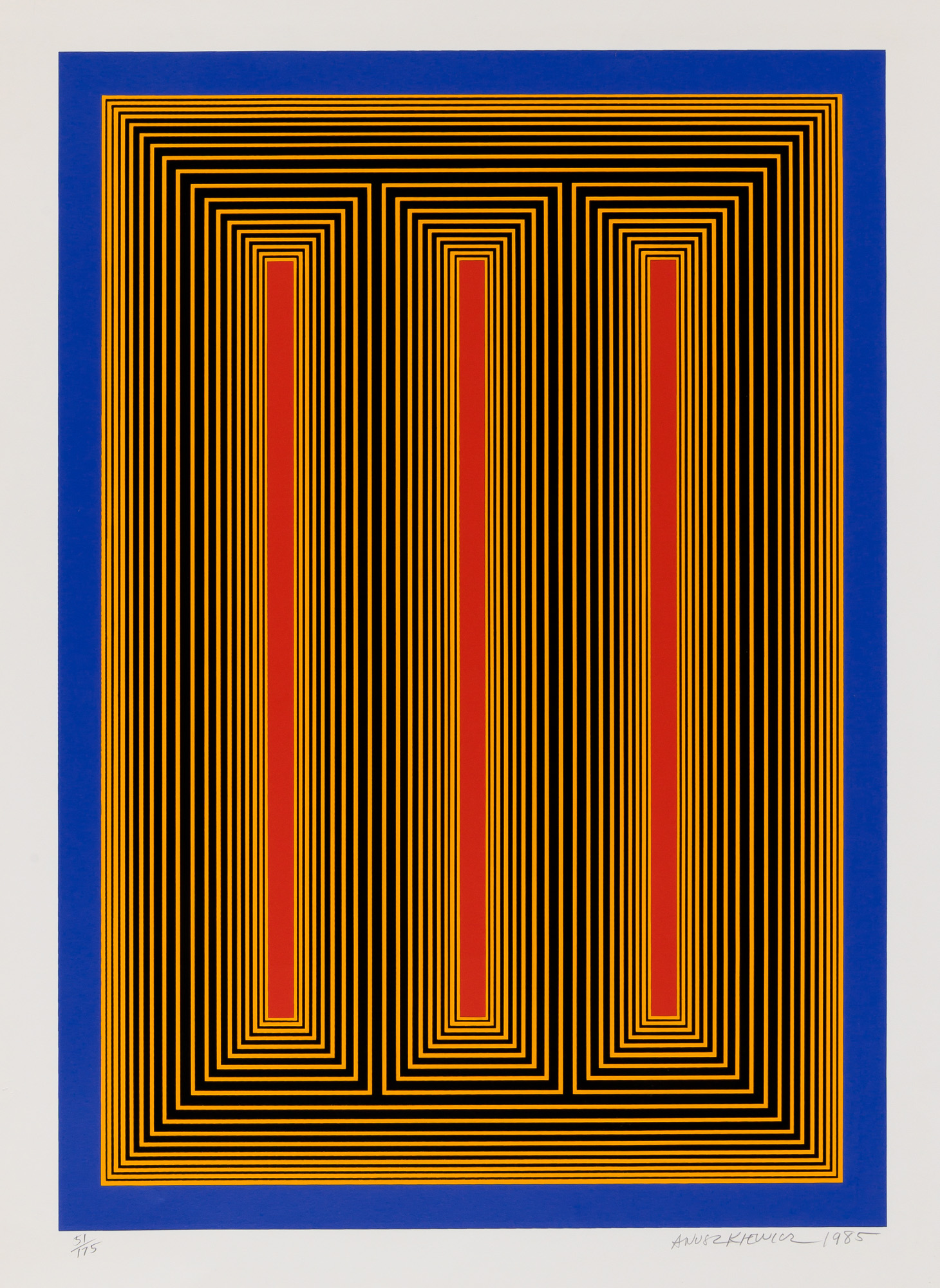 Lot image - Richard Anuszkiewicz (1930-2020)