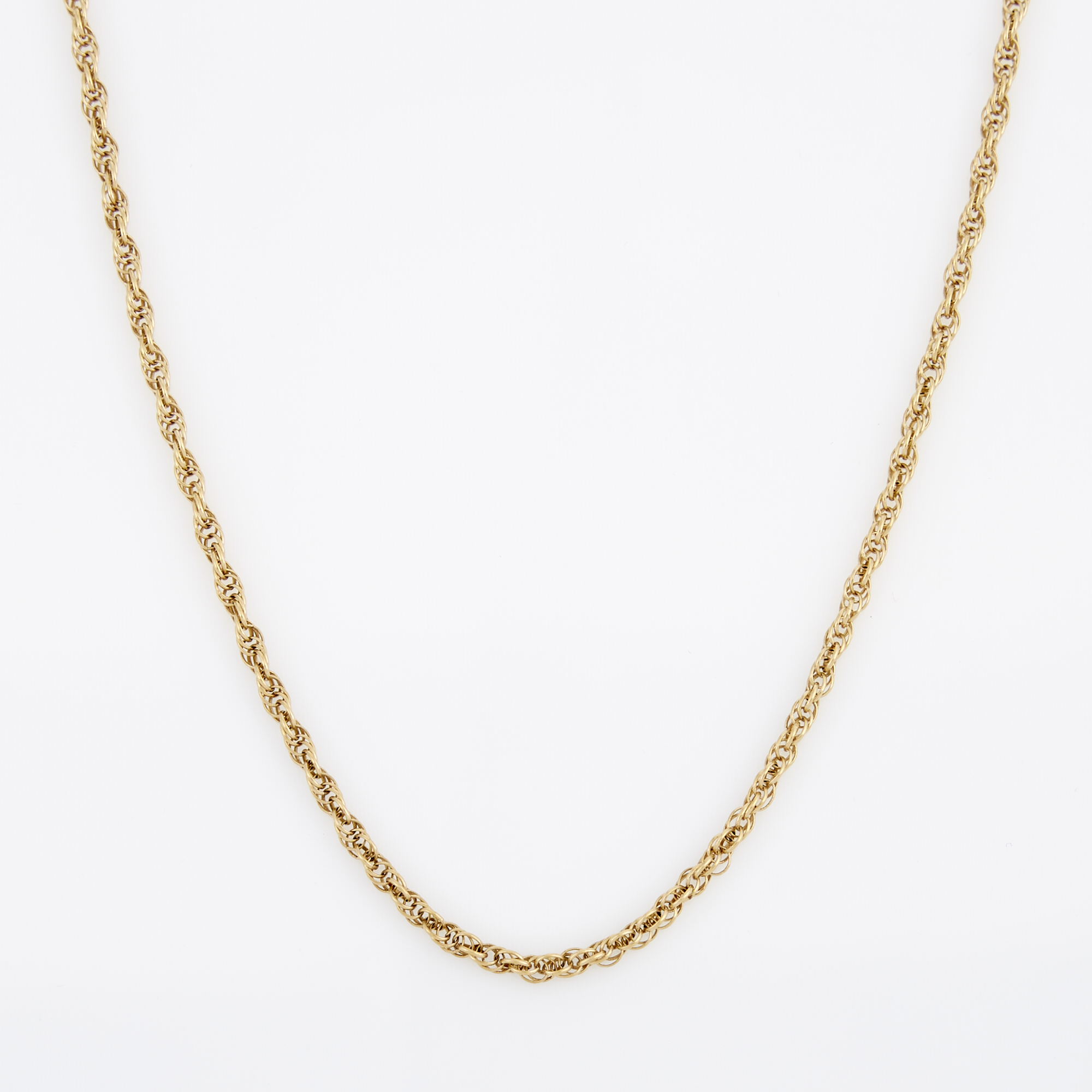 Lot image - Gold Neck Chain, 14K 3 dwt.