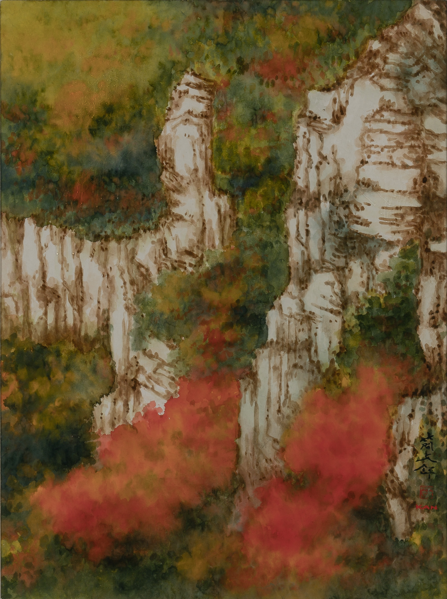 Lot image - A Chinese Painting