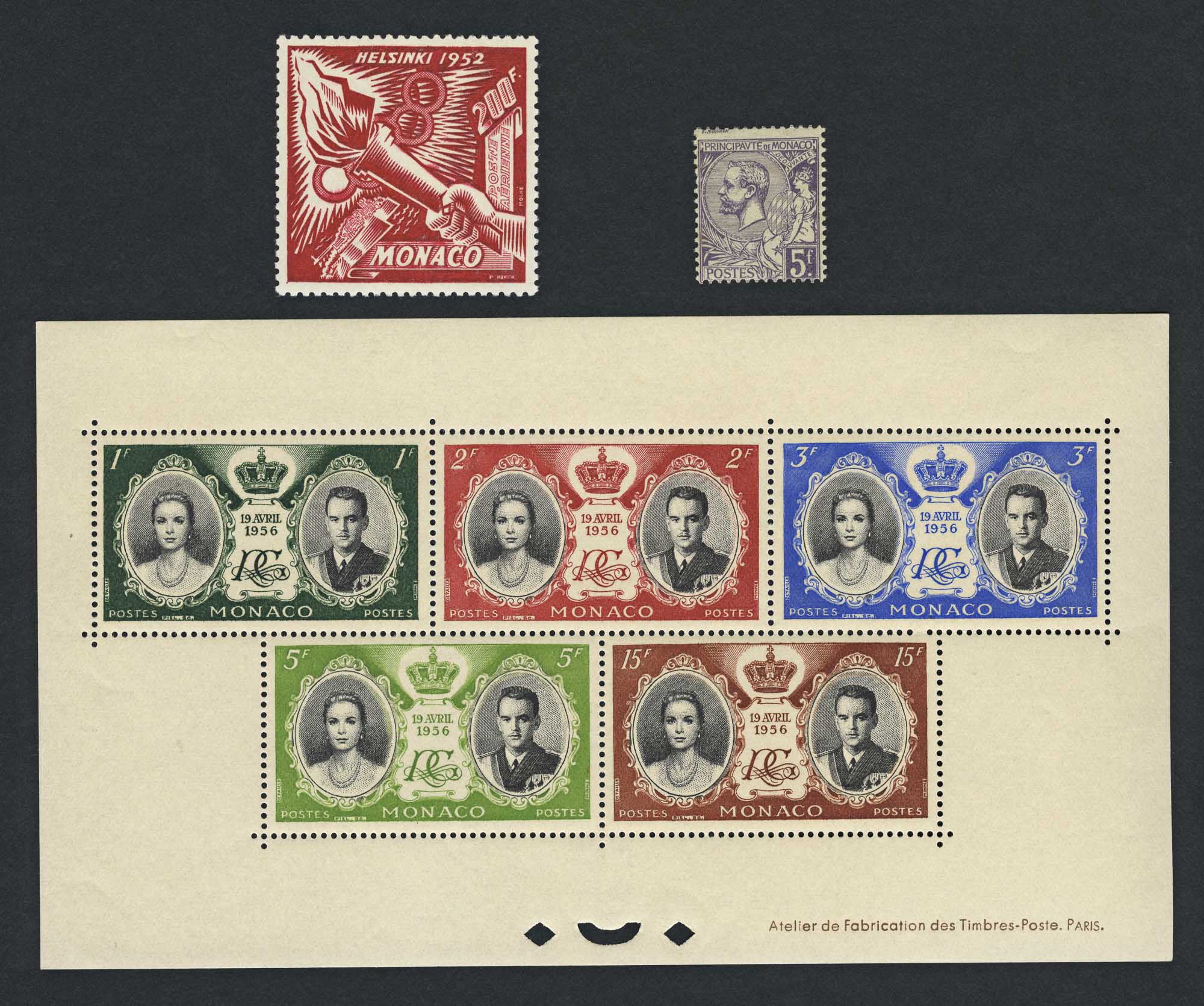 Lot image - Monaco Stamp Group