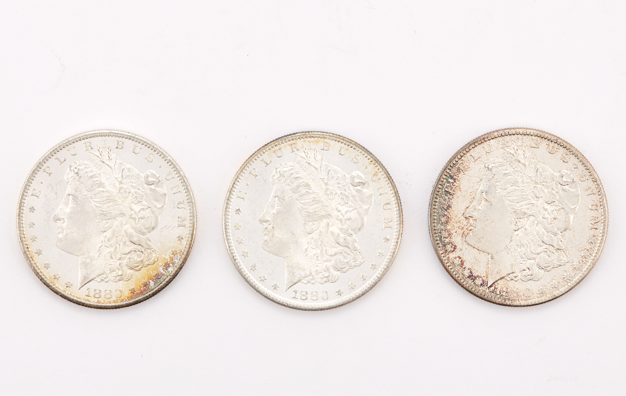 Lot image - United States 1880-S Morgan Dollars