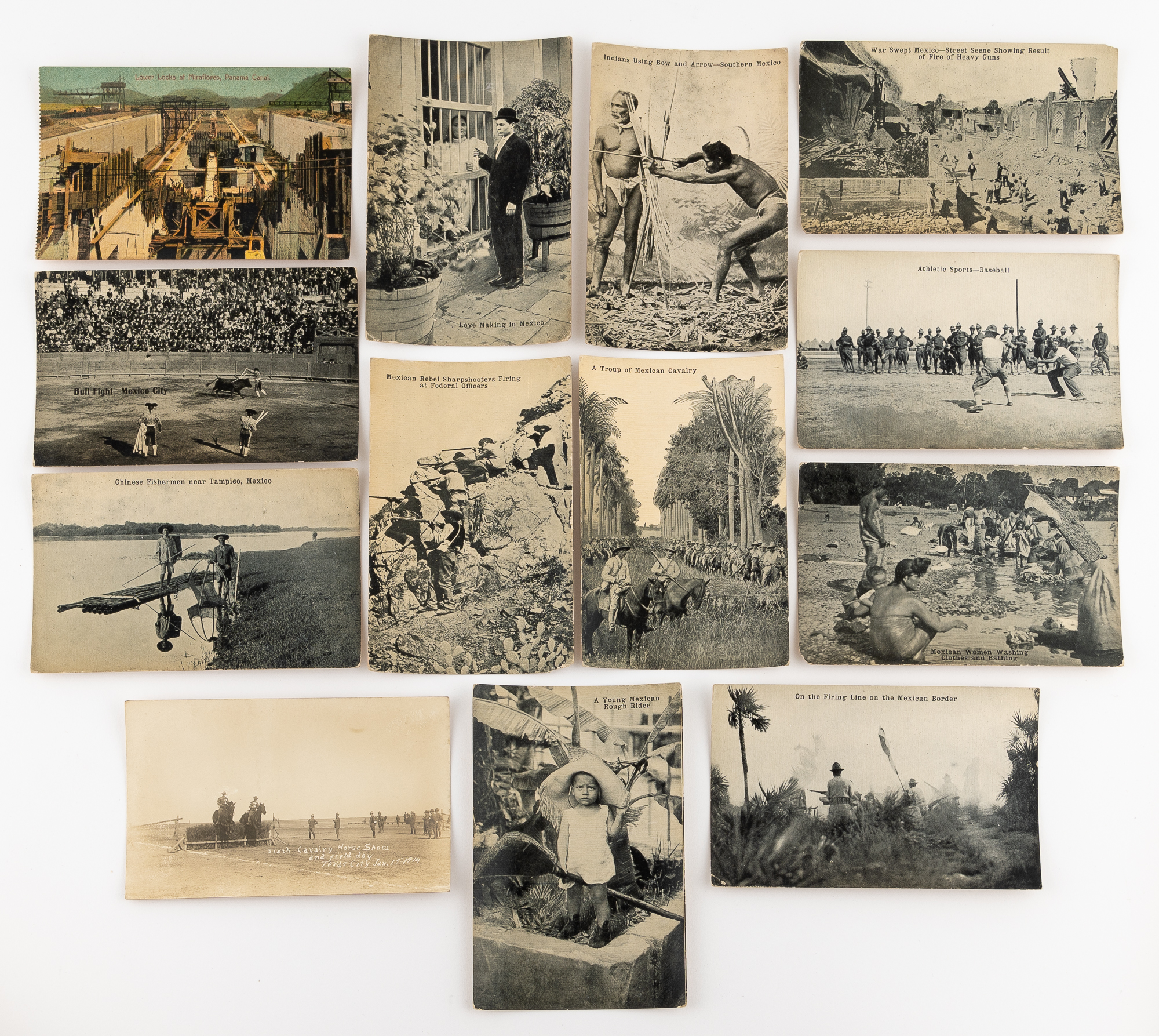 Lot image - United States -Mexico War PIcture Post Cards