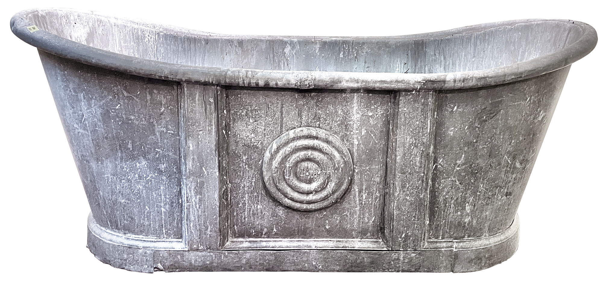 Lot image - French Zinc Bath Tub