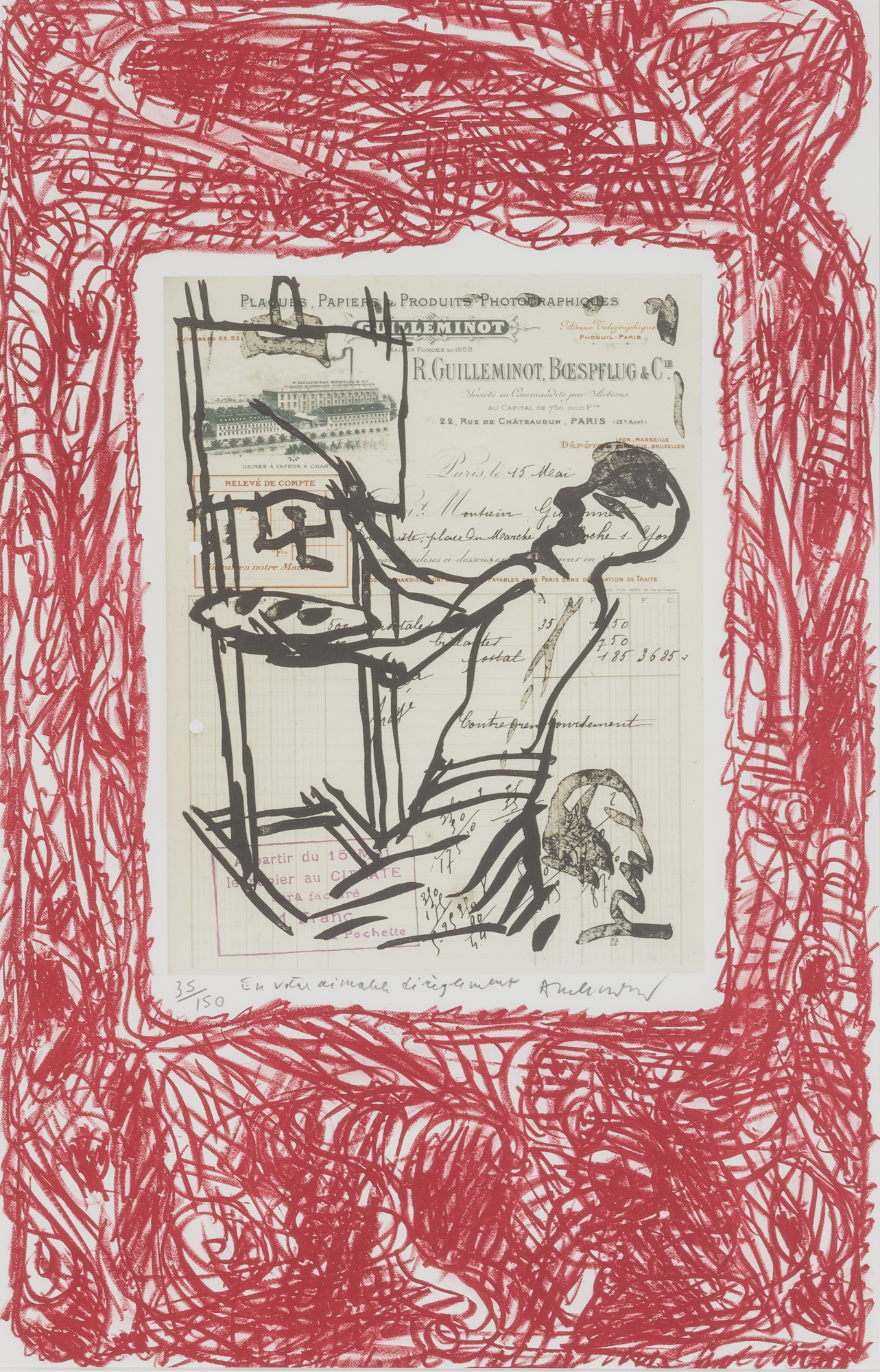 Lot image - Pierre Alechinsky (b. 1927)