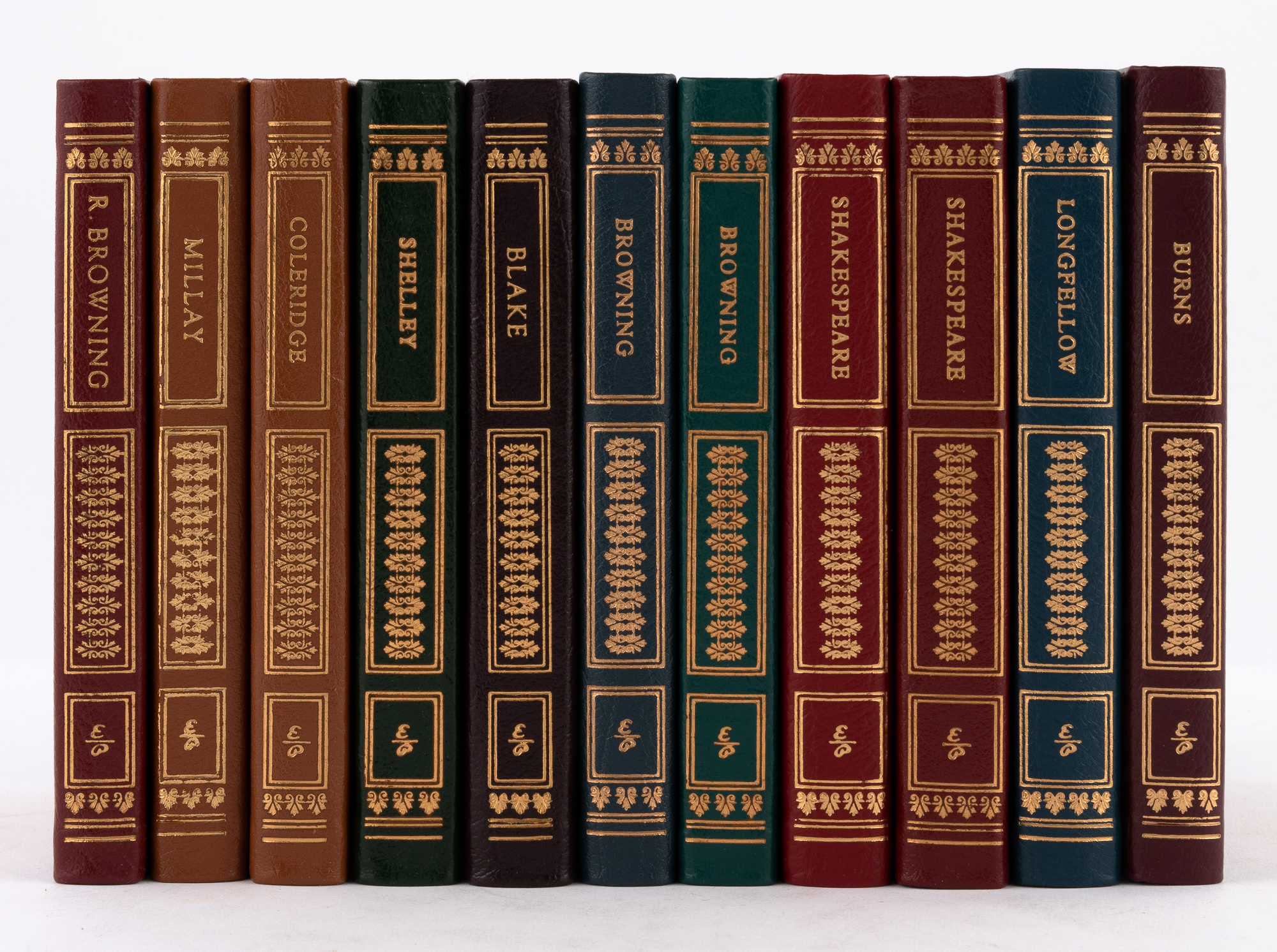 Lot image - [EASTON PRESS-POETRY]  Thirty-seven small formal classics of poetry.