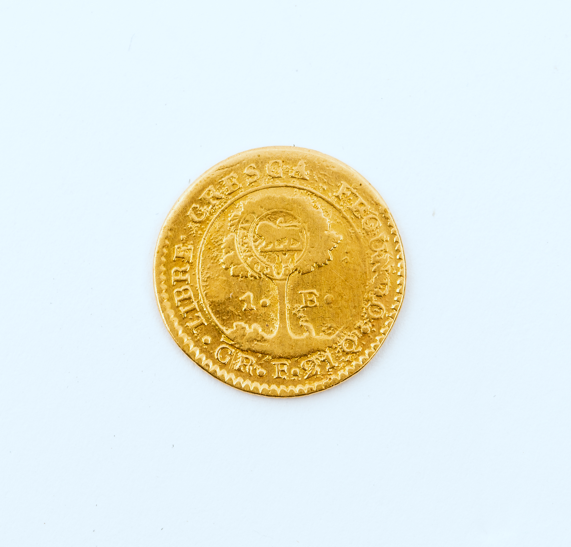 Lot image - Costa Rica ND (1849-57) Type VI Escudo on C.A.R. 1 Escudo NGC Altered Surface