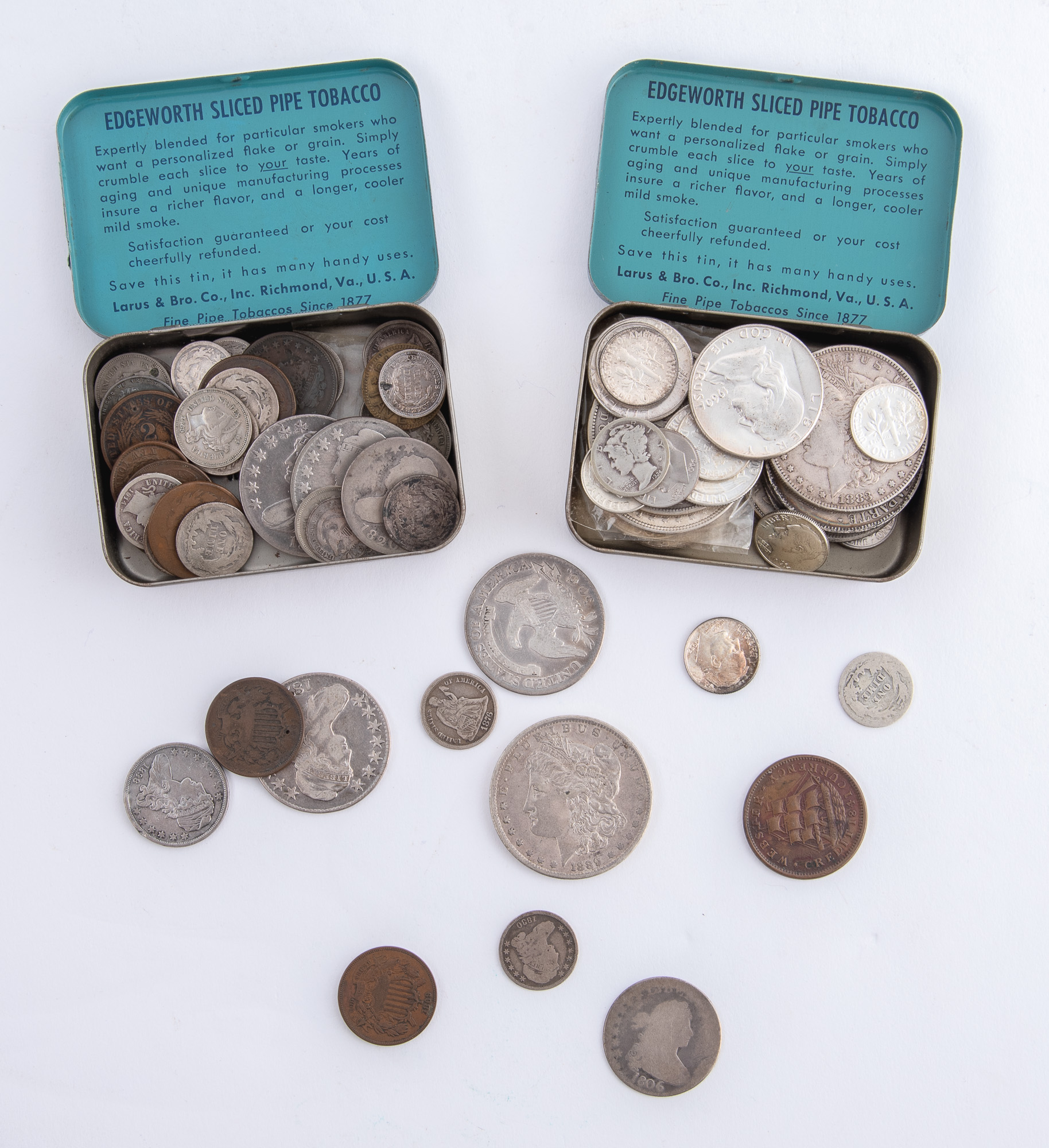 Lot image - United States Group of Loose Coins