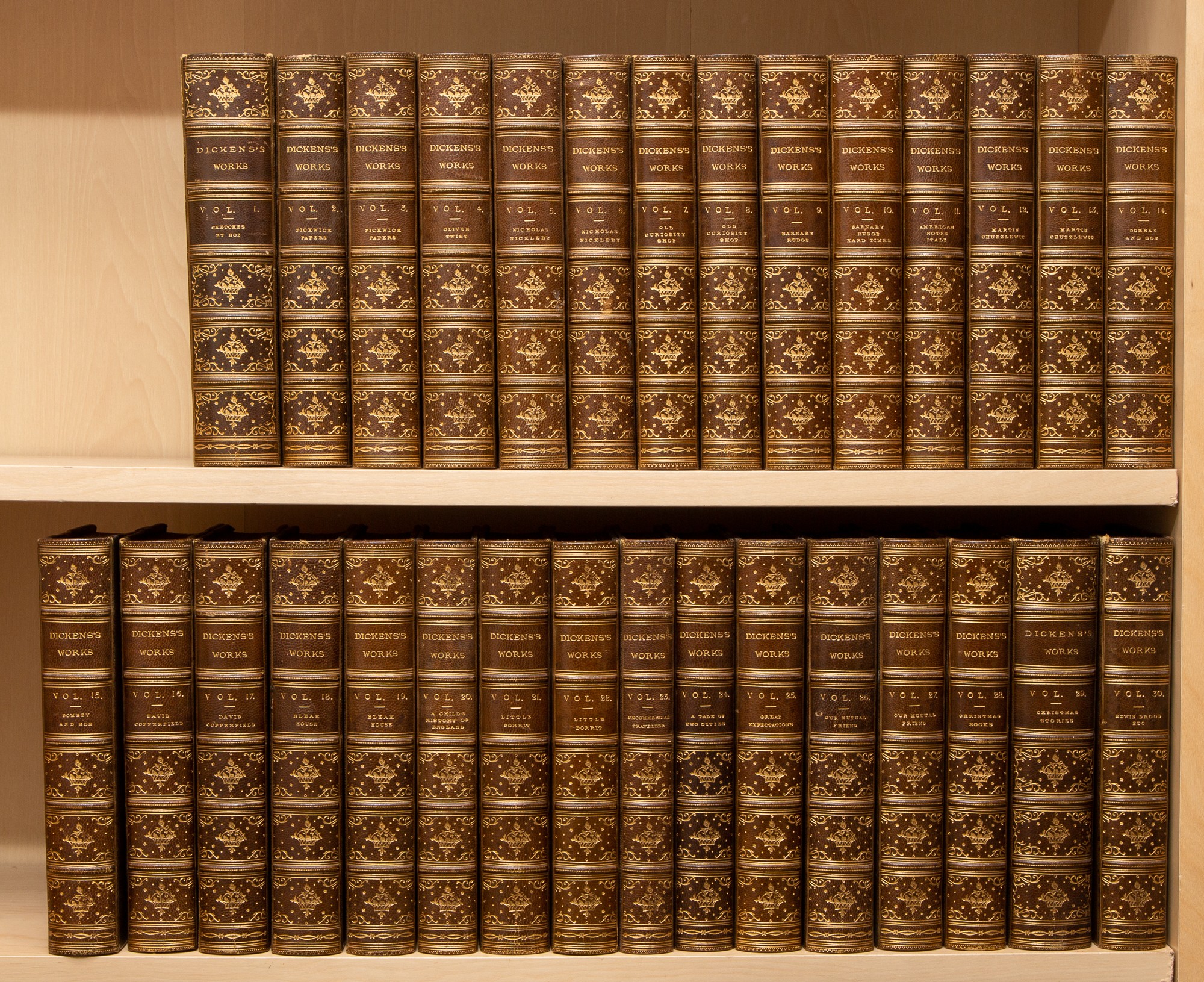 Lot image - DICKENS, CHARLES  Works.