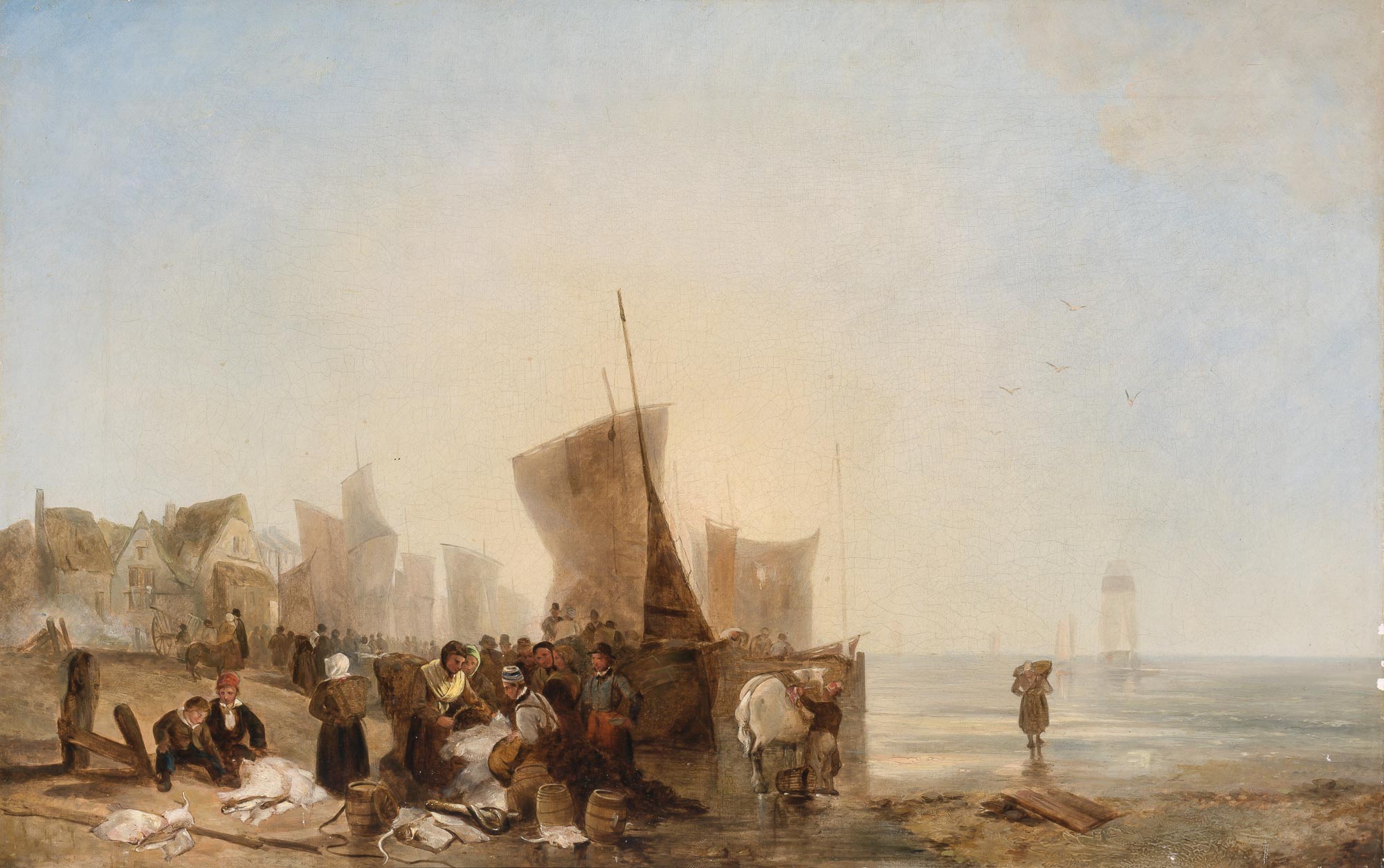 Lot image - Attributed to William Collins, R. A.