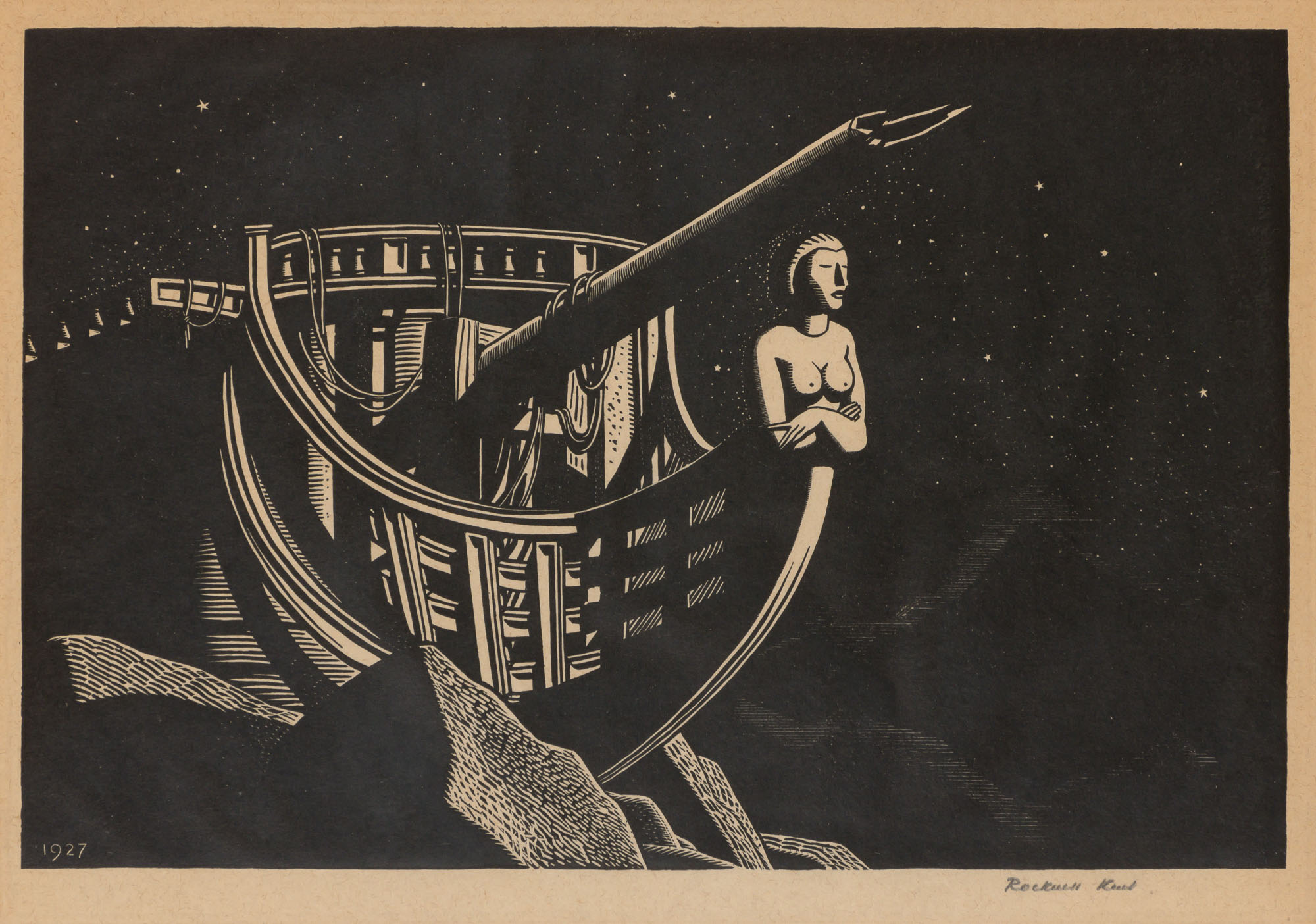 Lot image - Rockwell Kent (1882-1971)