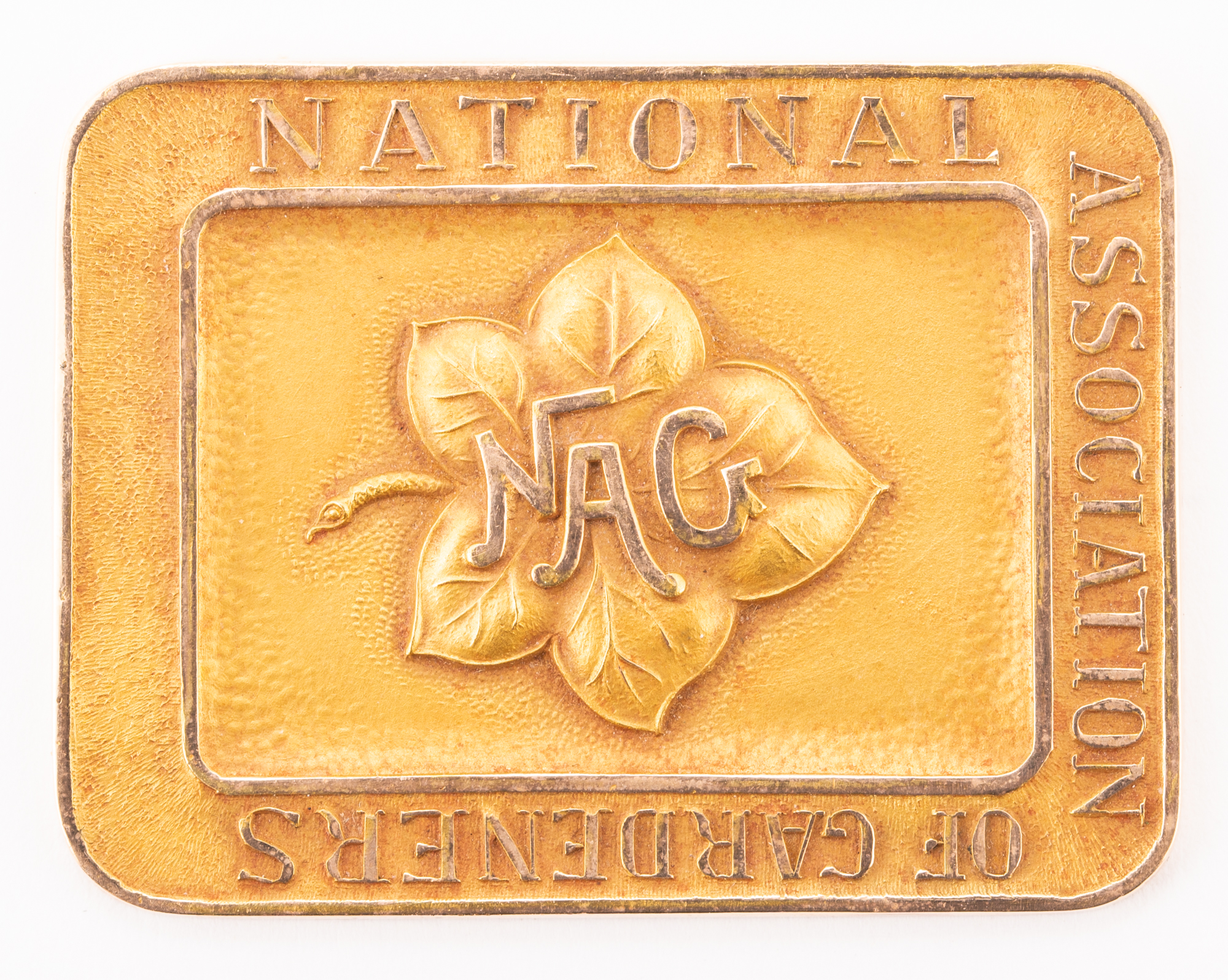 Lot image - National Association of Gardeners Octagonal Gold Medal