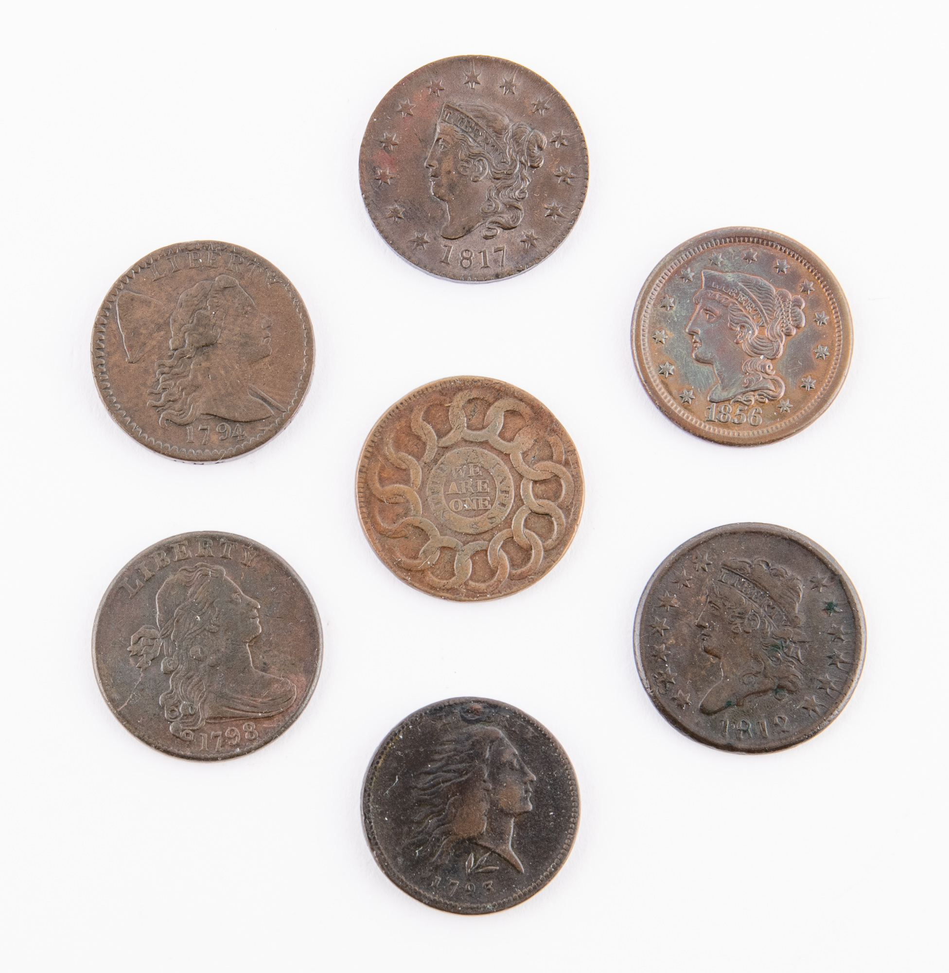 Lot image - United States Large Cent Collection