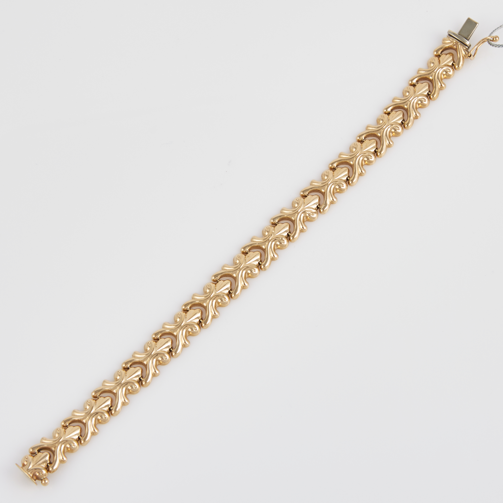 Lot image - Gold Flexible Bracelet, 14K 6 dwt.