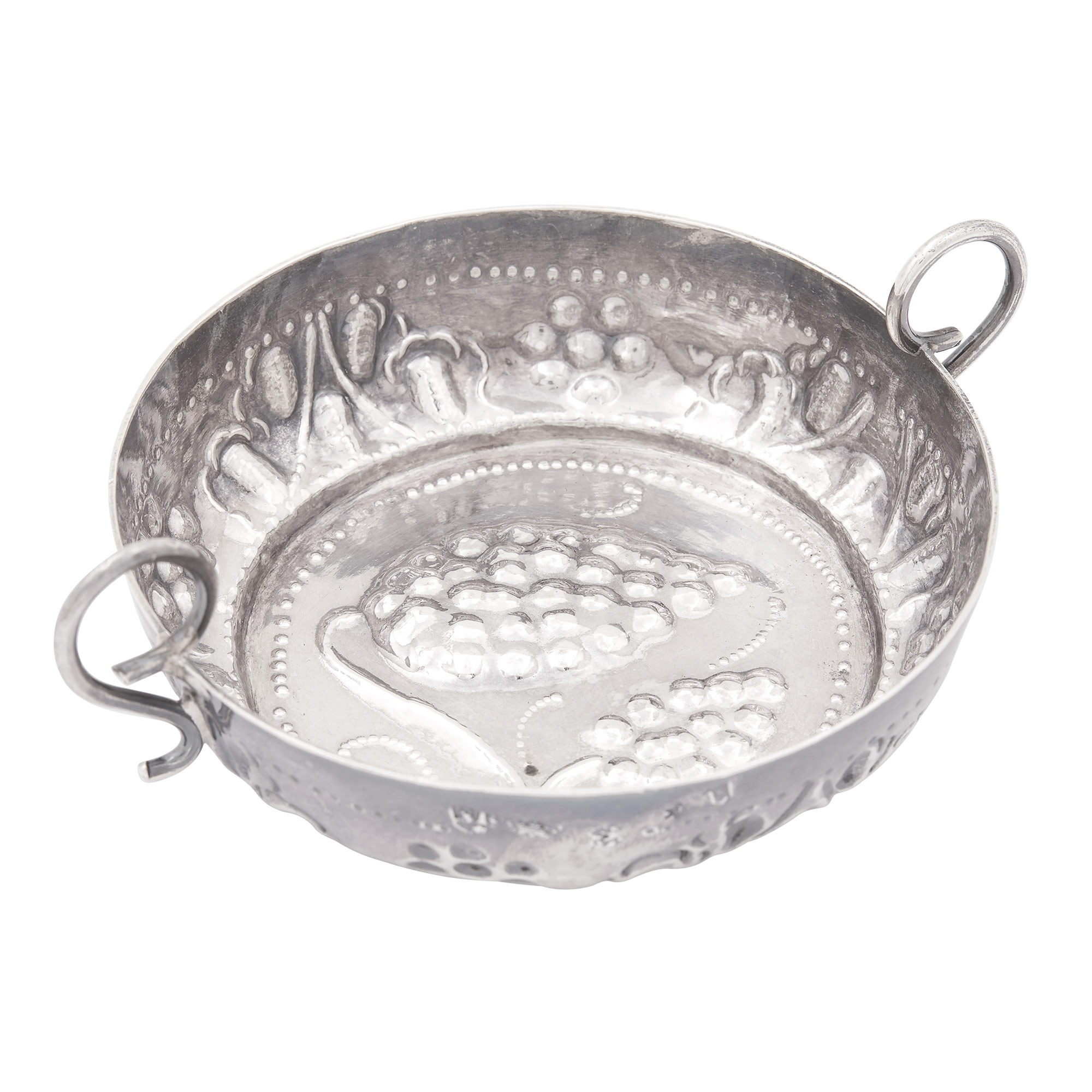 Lot image - James II Sterling Silver Wine Taster