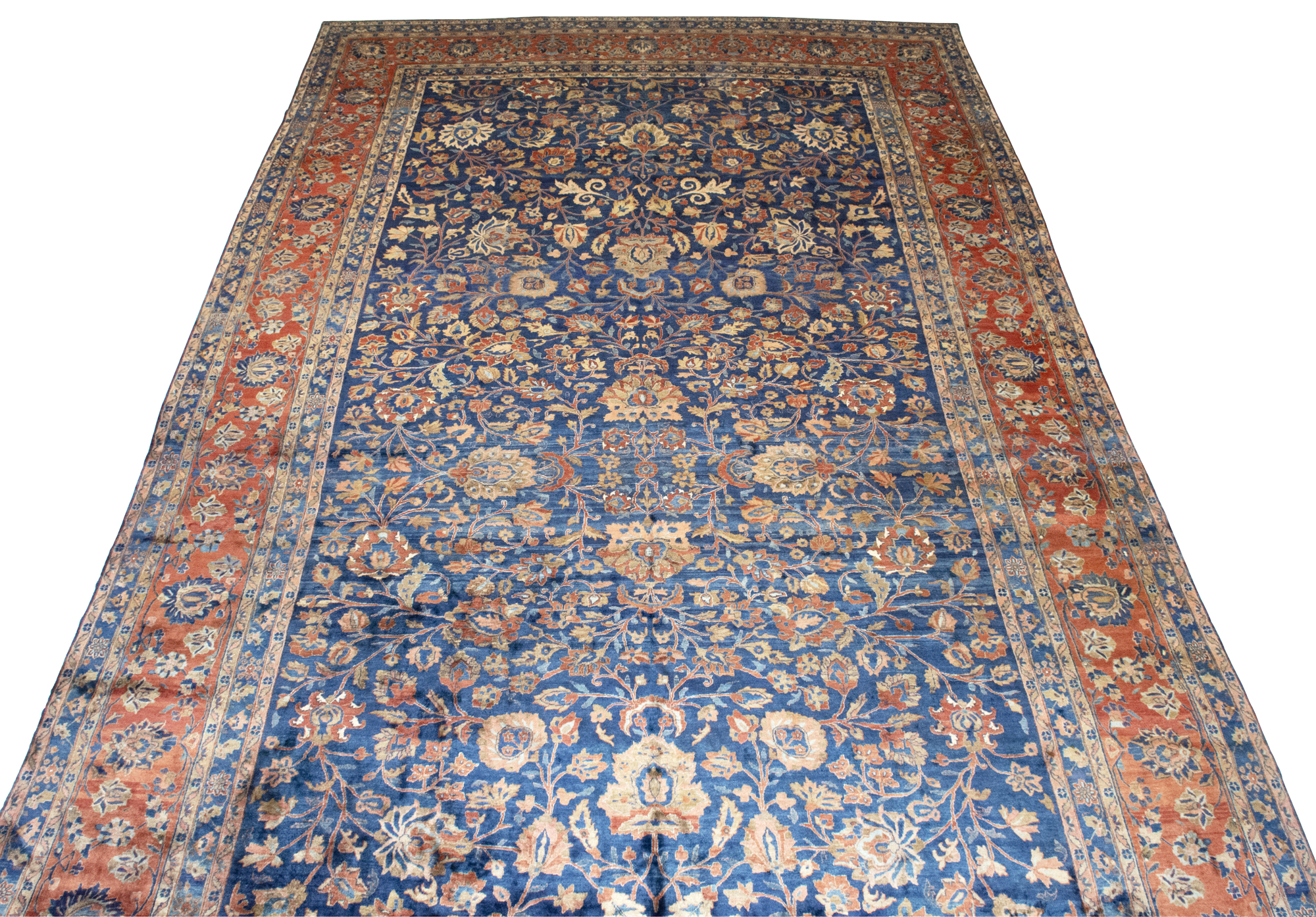 Lot image - Manchester Kashan Carpet