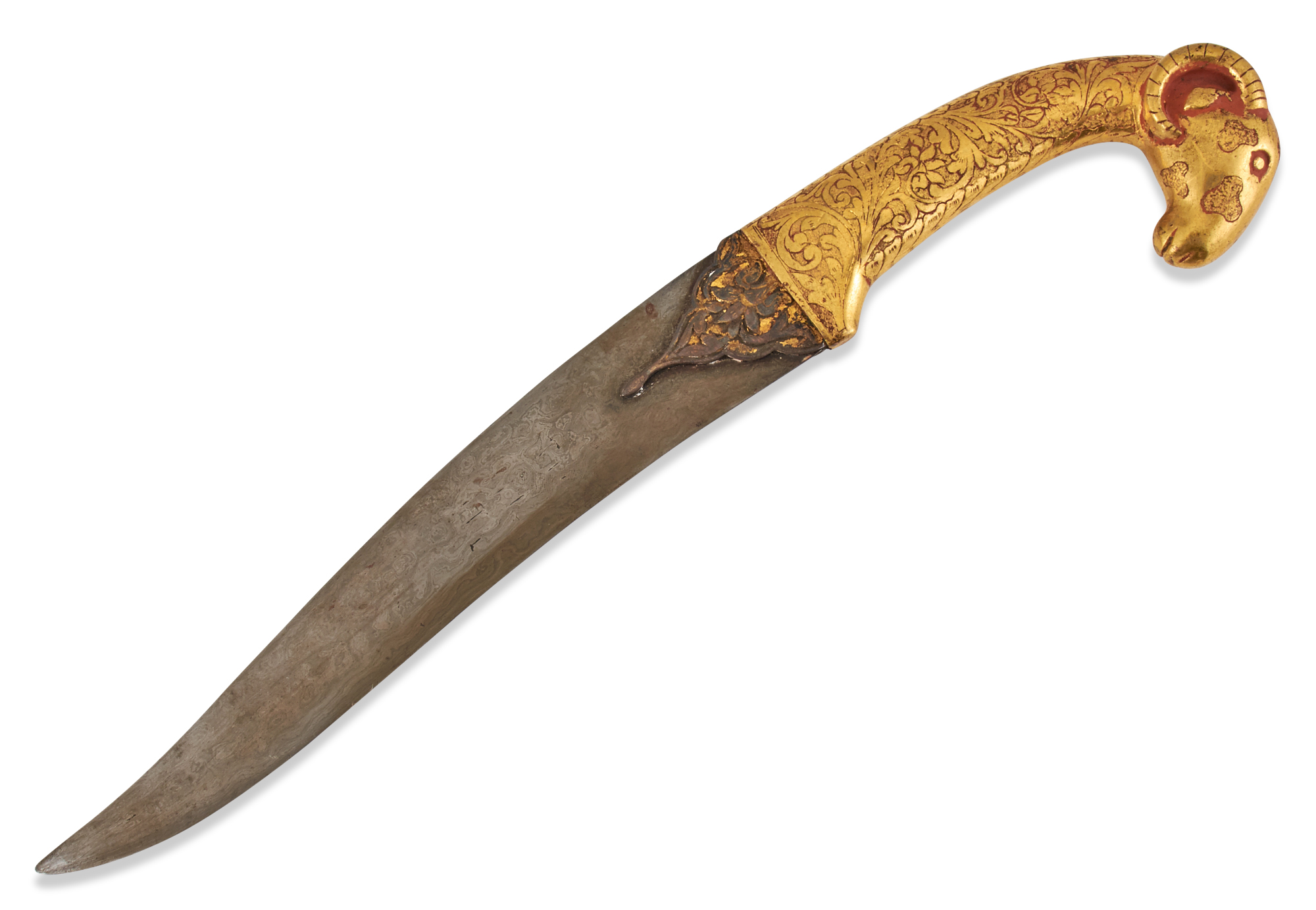 Lot image - An Indian Mughal-Style Dagger