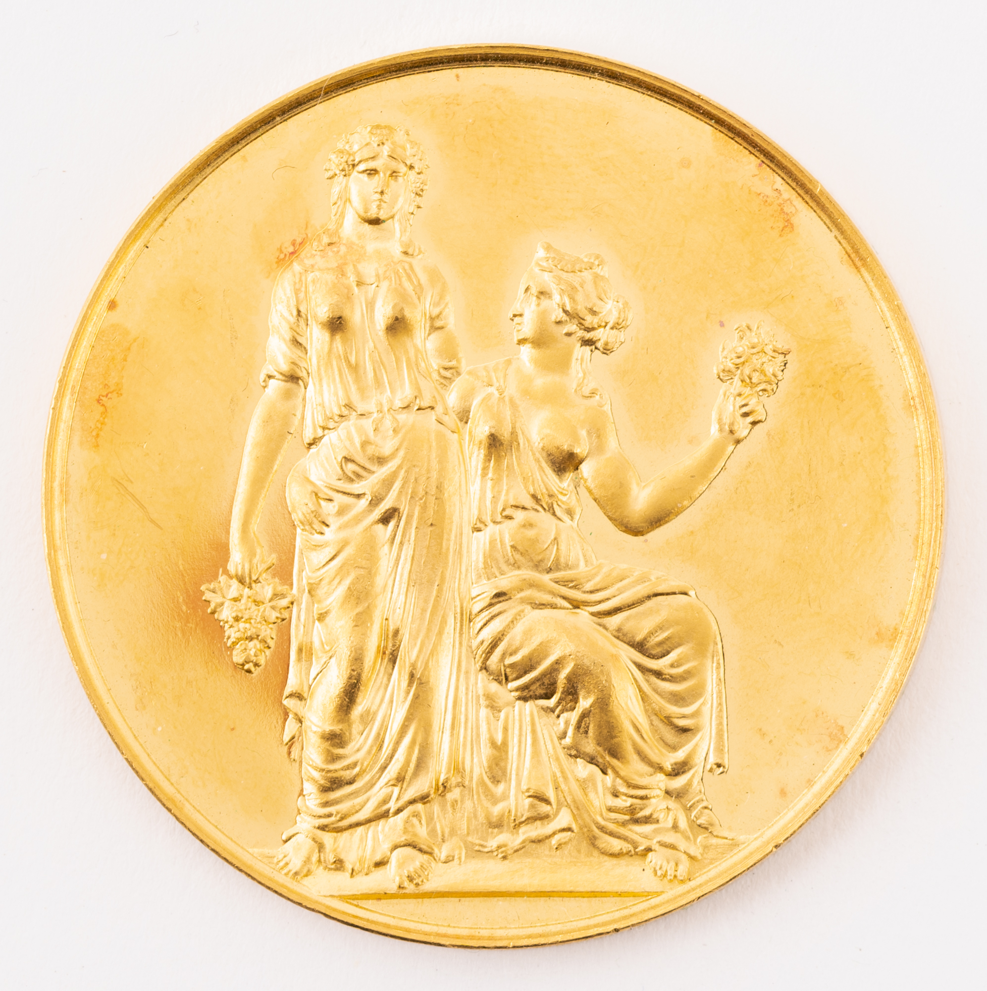 Lot image - Massachusetts Horticultural Society Gold Medal