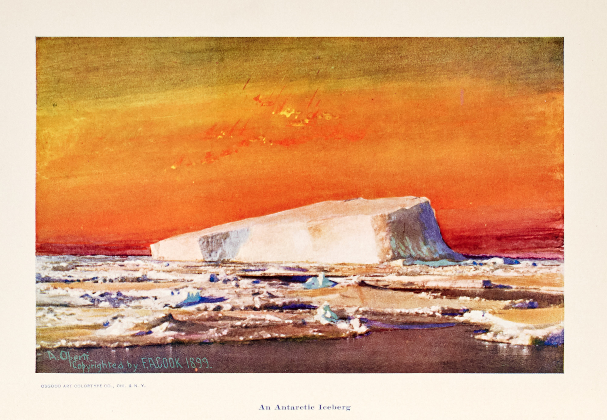 Lot image - [ANTARCTIC]  COOK, FREDERICK. Through the First Antarctic Night, 1898-1899: A Narrative of the Voyage of the Belgica Among the Newly Discovered Lands and Over an Unknown Sea About the South Pole.