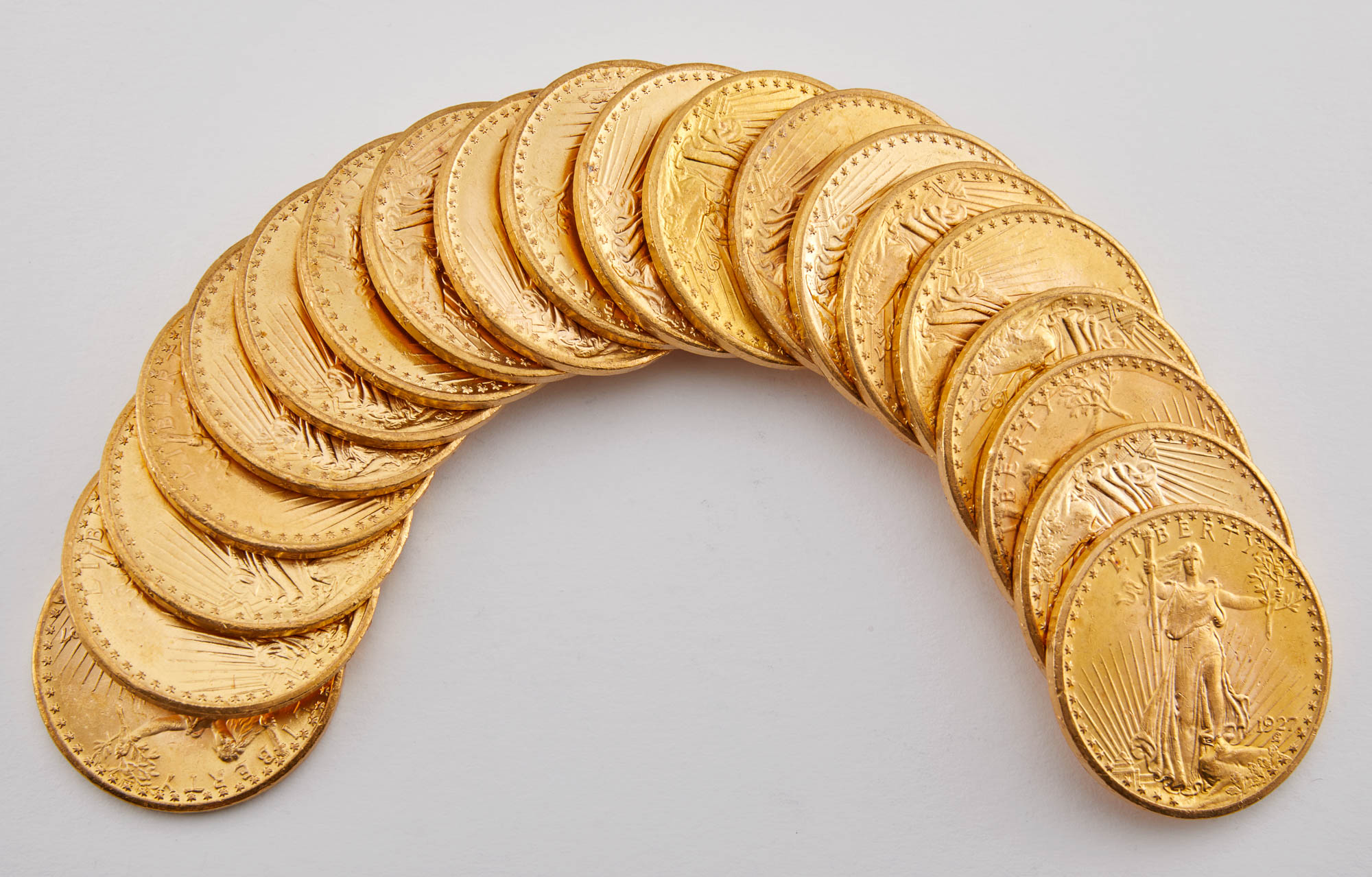 Lot image - United States 1927 St. Gaudens Group of Twenty