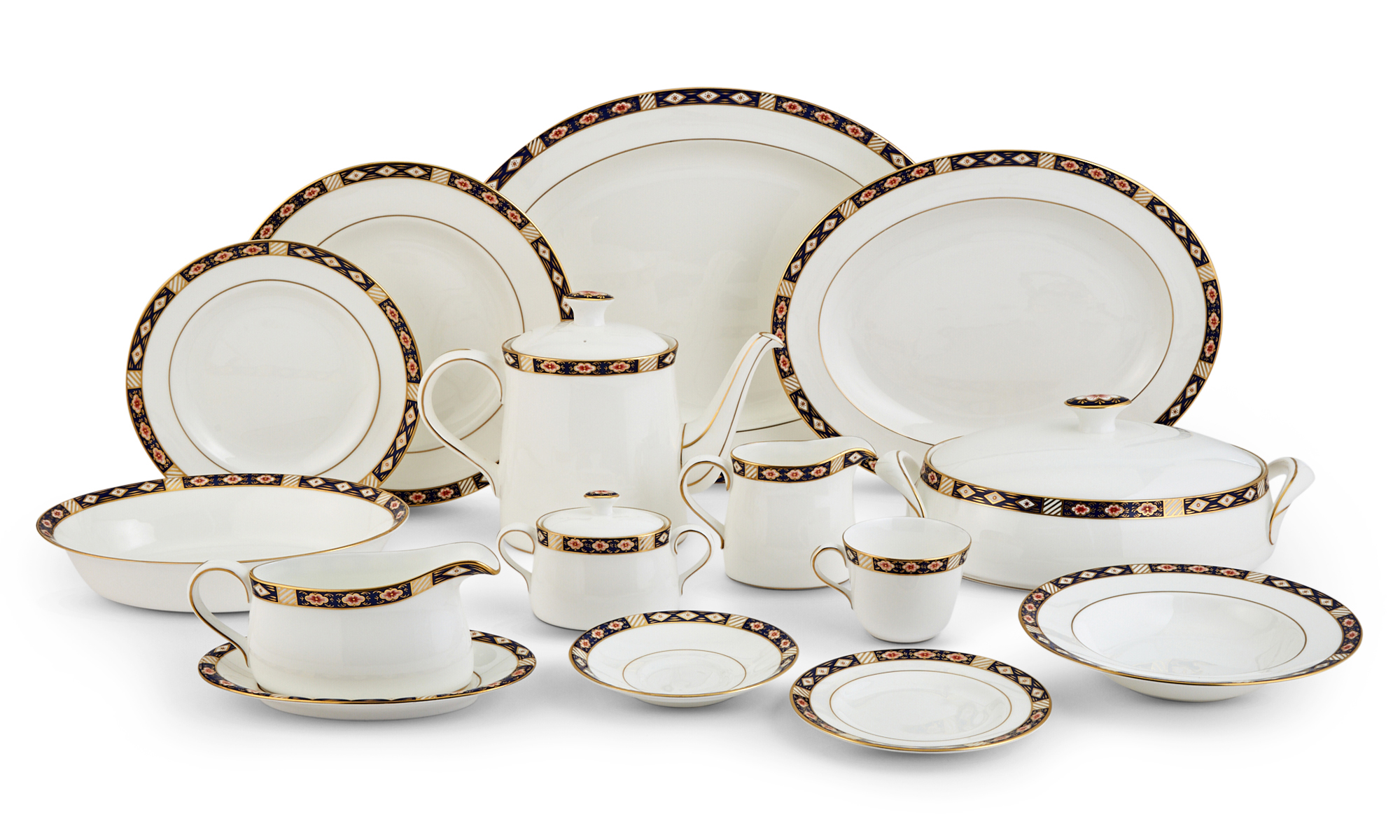 Lot image - Royal Crown Derby Porcelain Kedleston