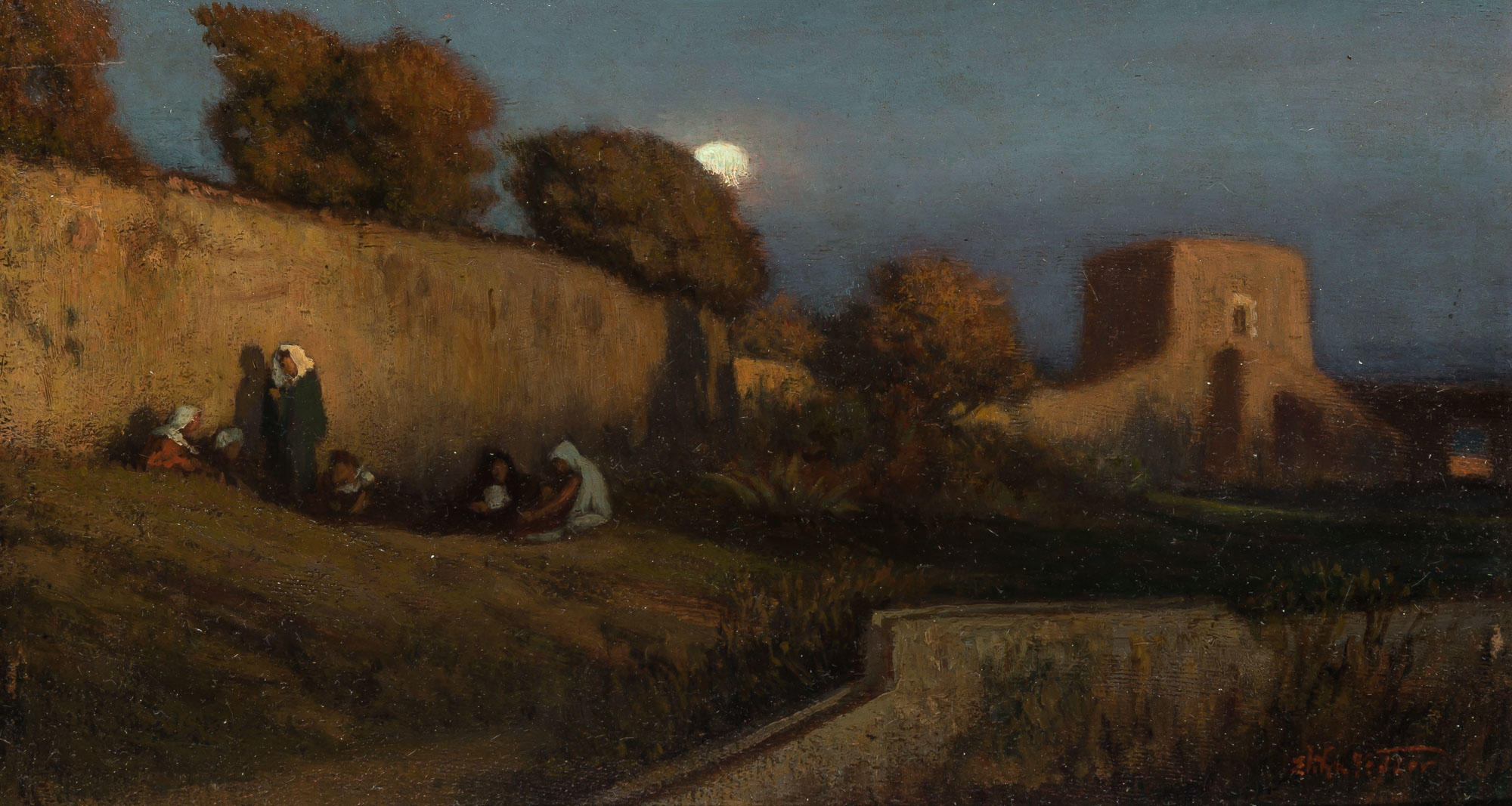 Lot image - Elihu Vedder