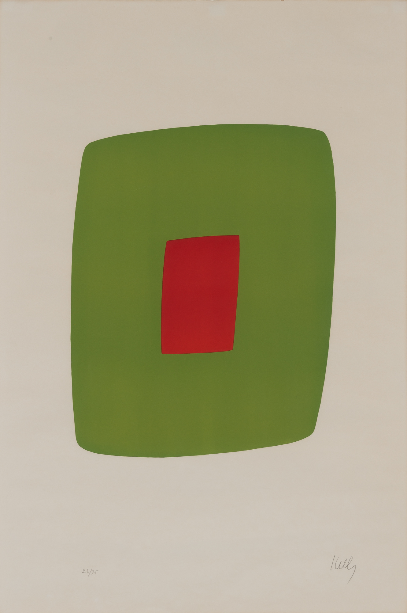 Lot image - Ellsworth Kelly (1923-2015)