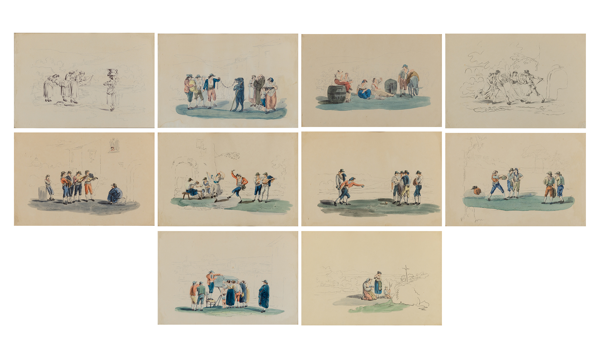 Lot image - Attributed to Bartolommeo Pinelli