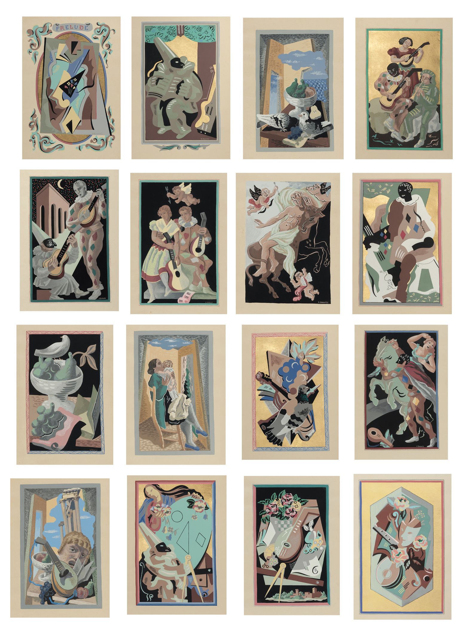 Lot image - Gino Severini (1883-1966)