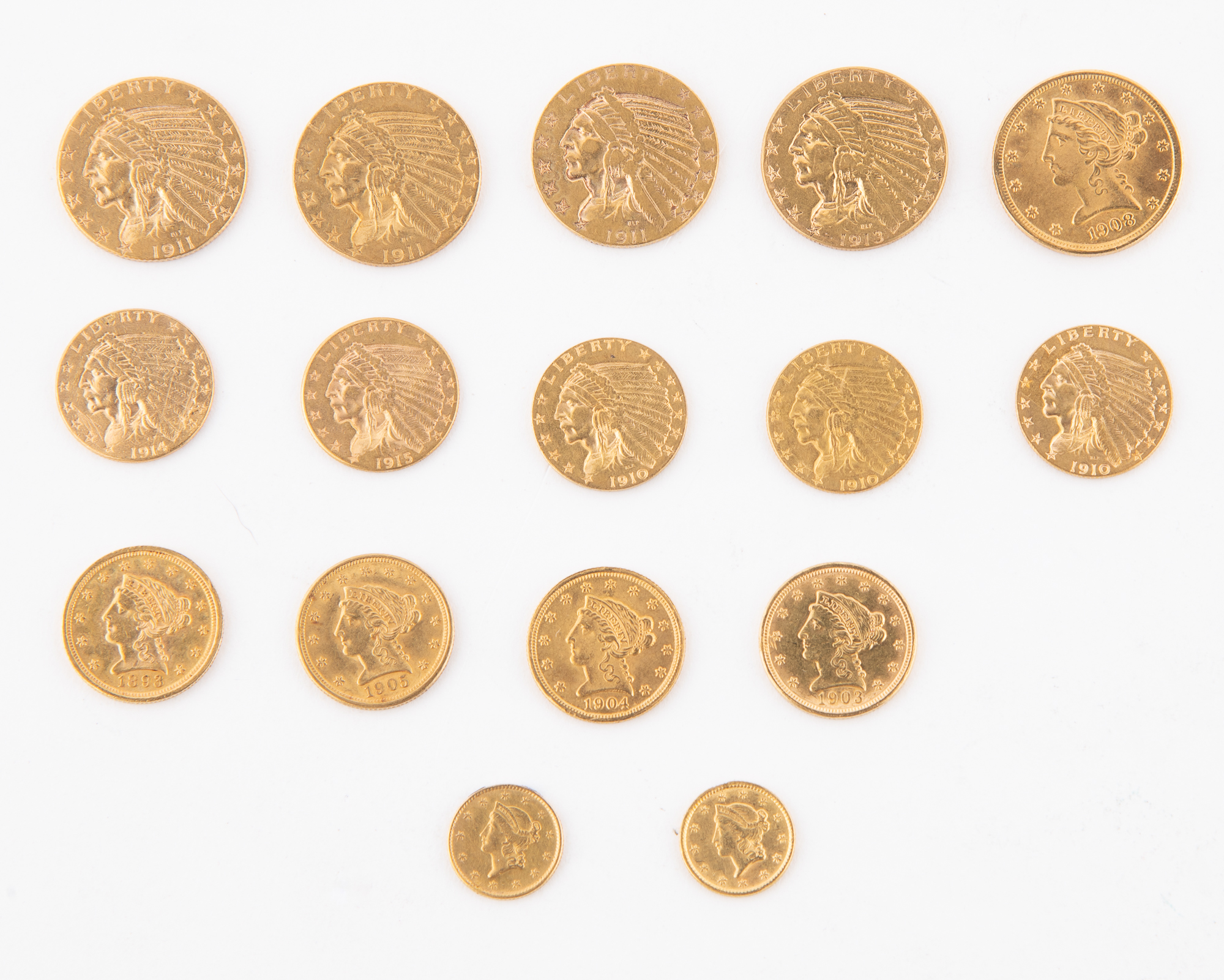 Lot image - United States Gold Coin Group
