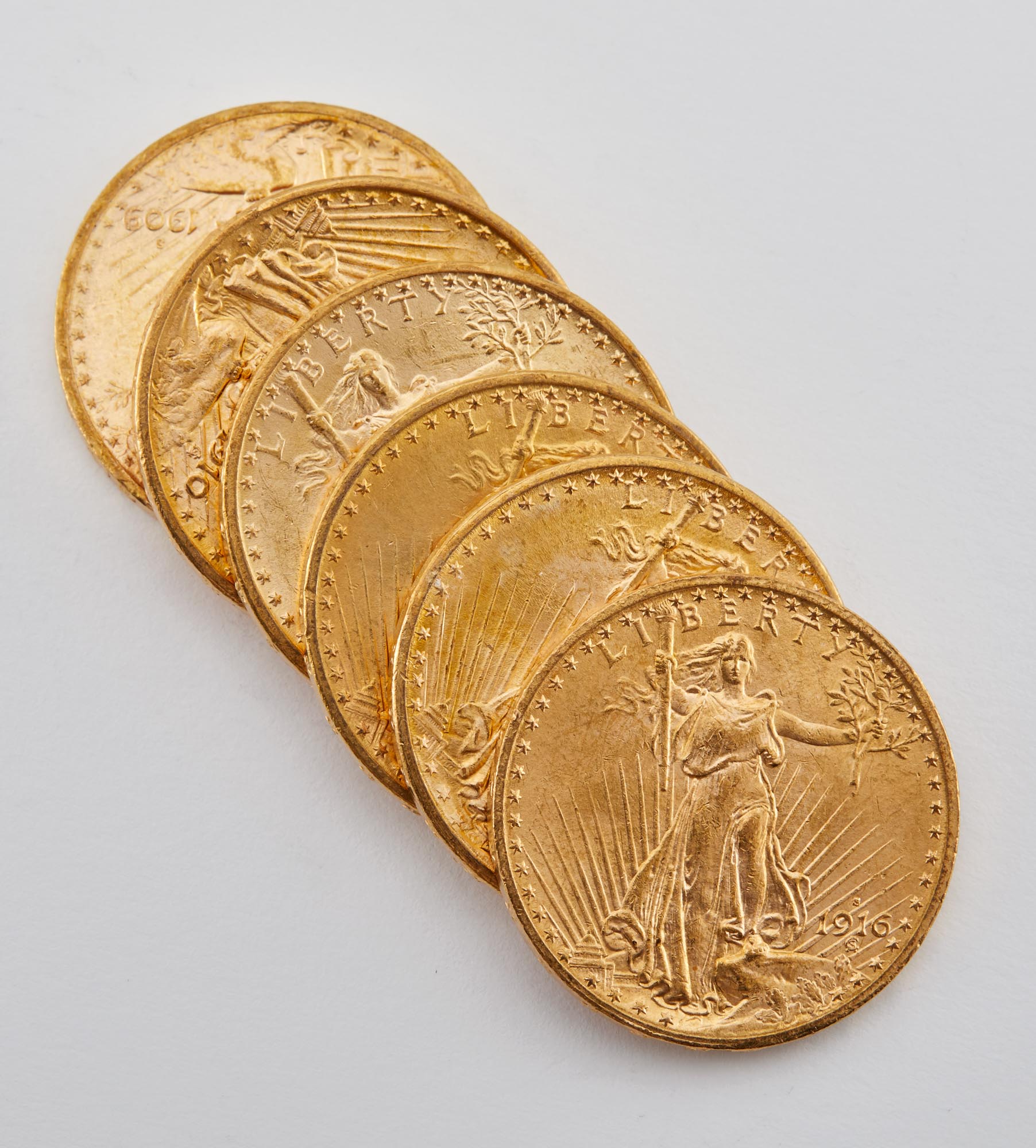 Lot image - United States St. Gaudens Group of Six