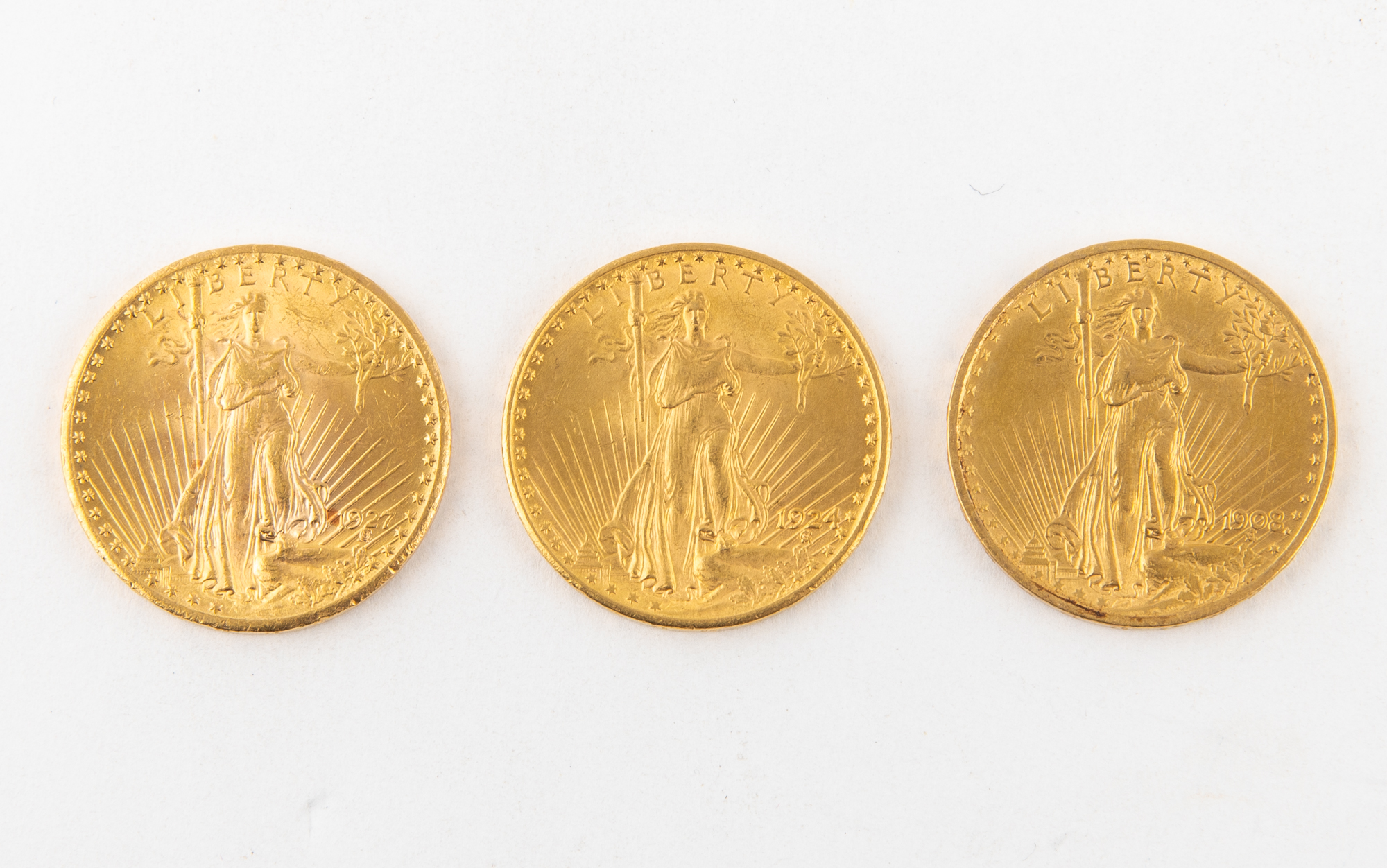 Lot image - United States $20 St. Gaudens