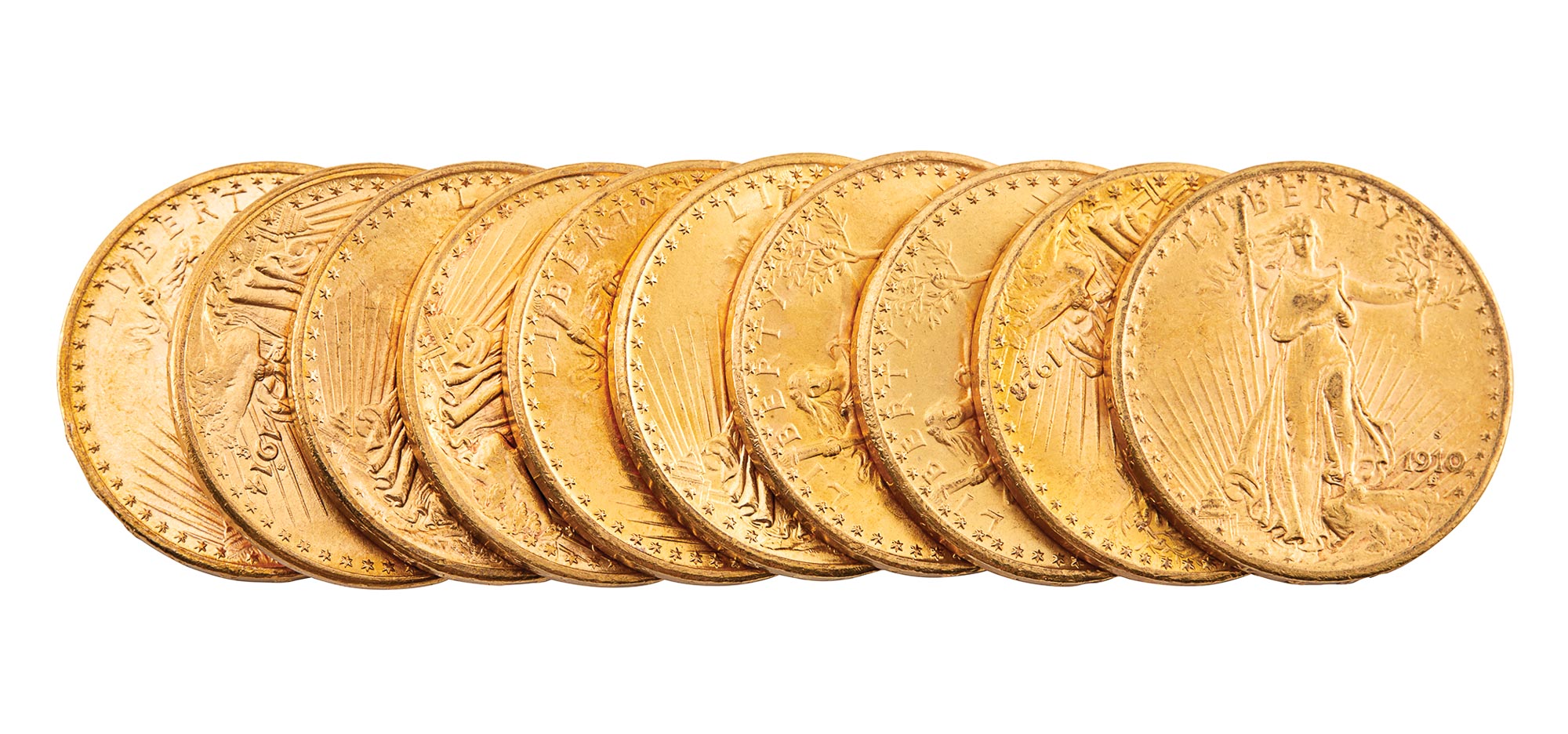 Lot image - United States St. Gaudens Group of Ten