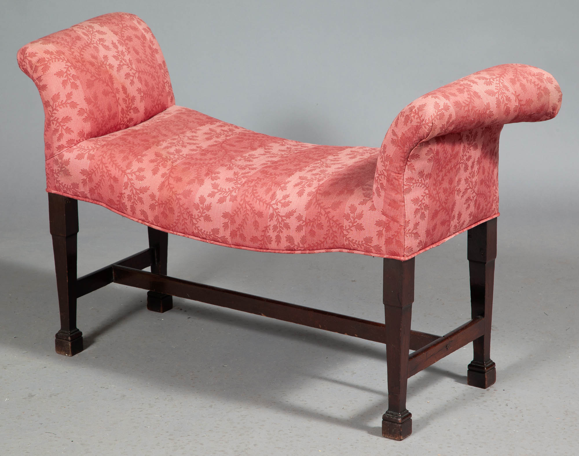 Lot image - George III Style Mahogany Window Seat