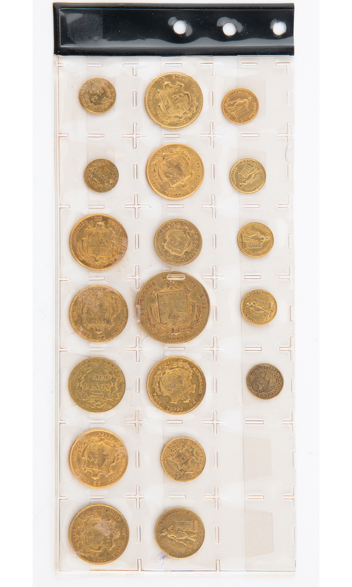 Lot image - Costa Rica Gold Coin Selection
