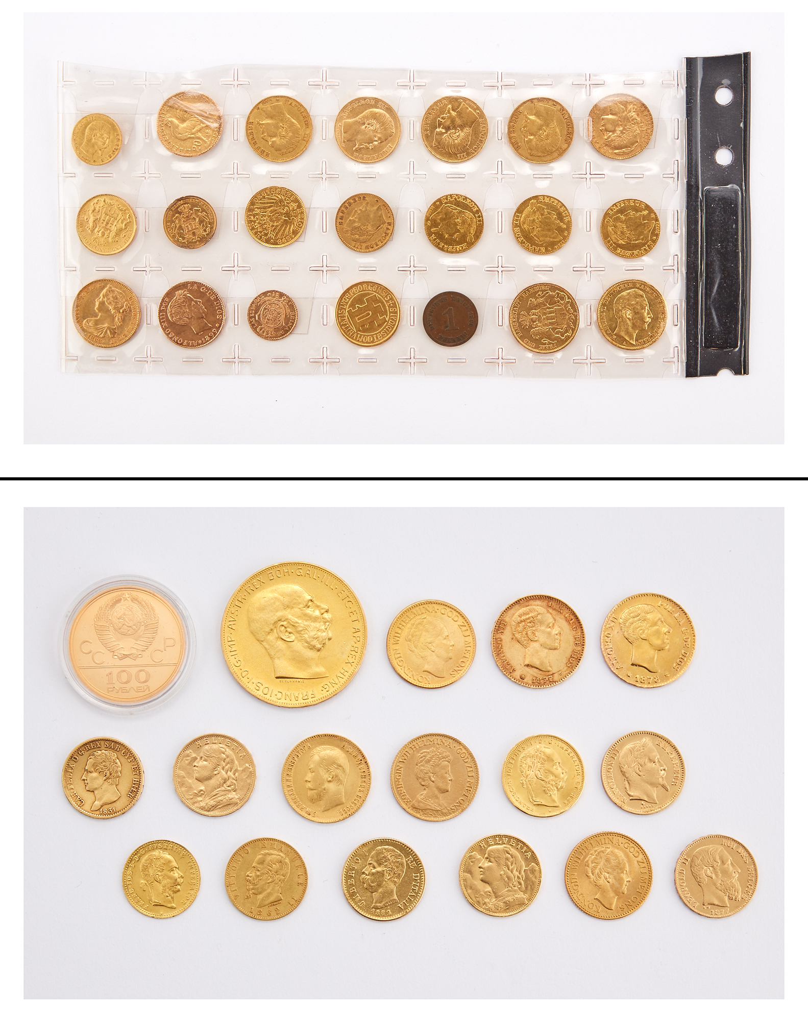 Lot image - European Gold Coin Selection