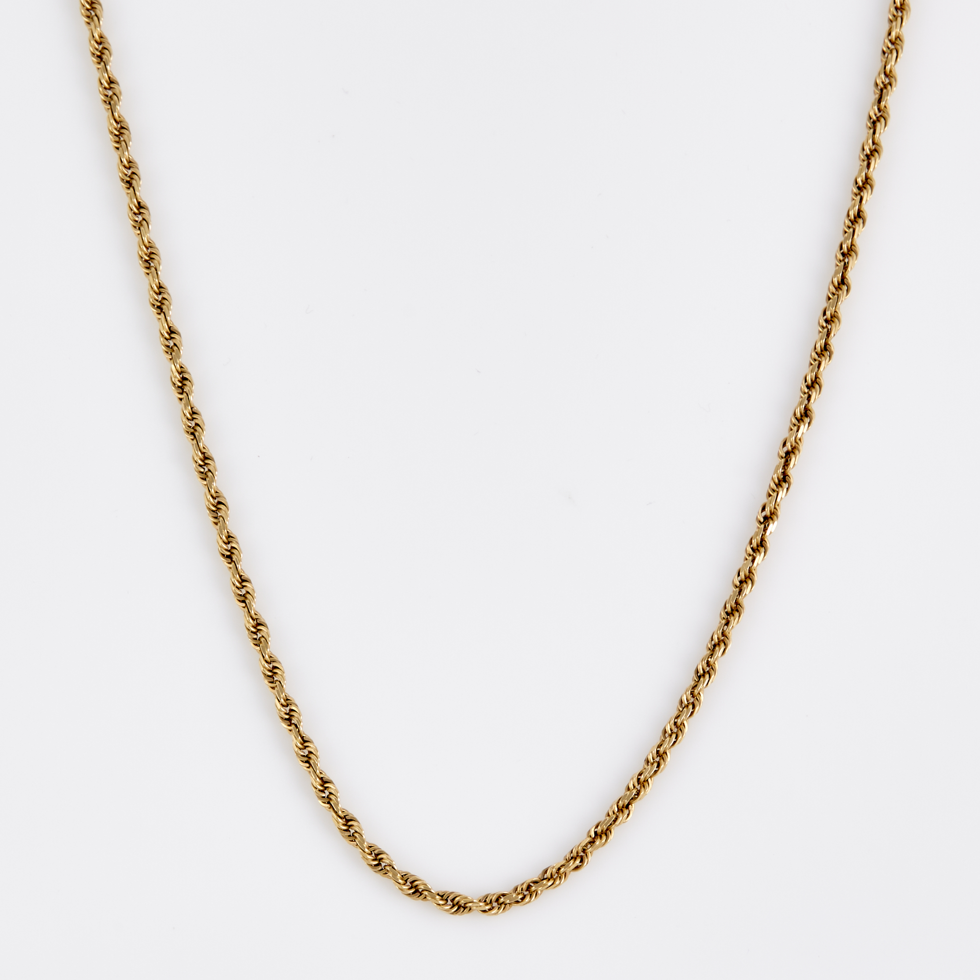 Lot image - Gold Neck Chain, 14K 15 dwt.
