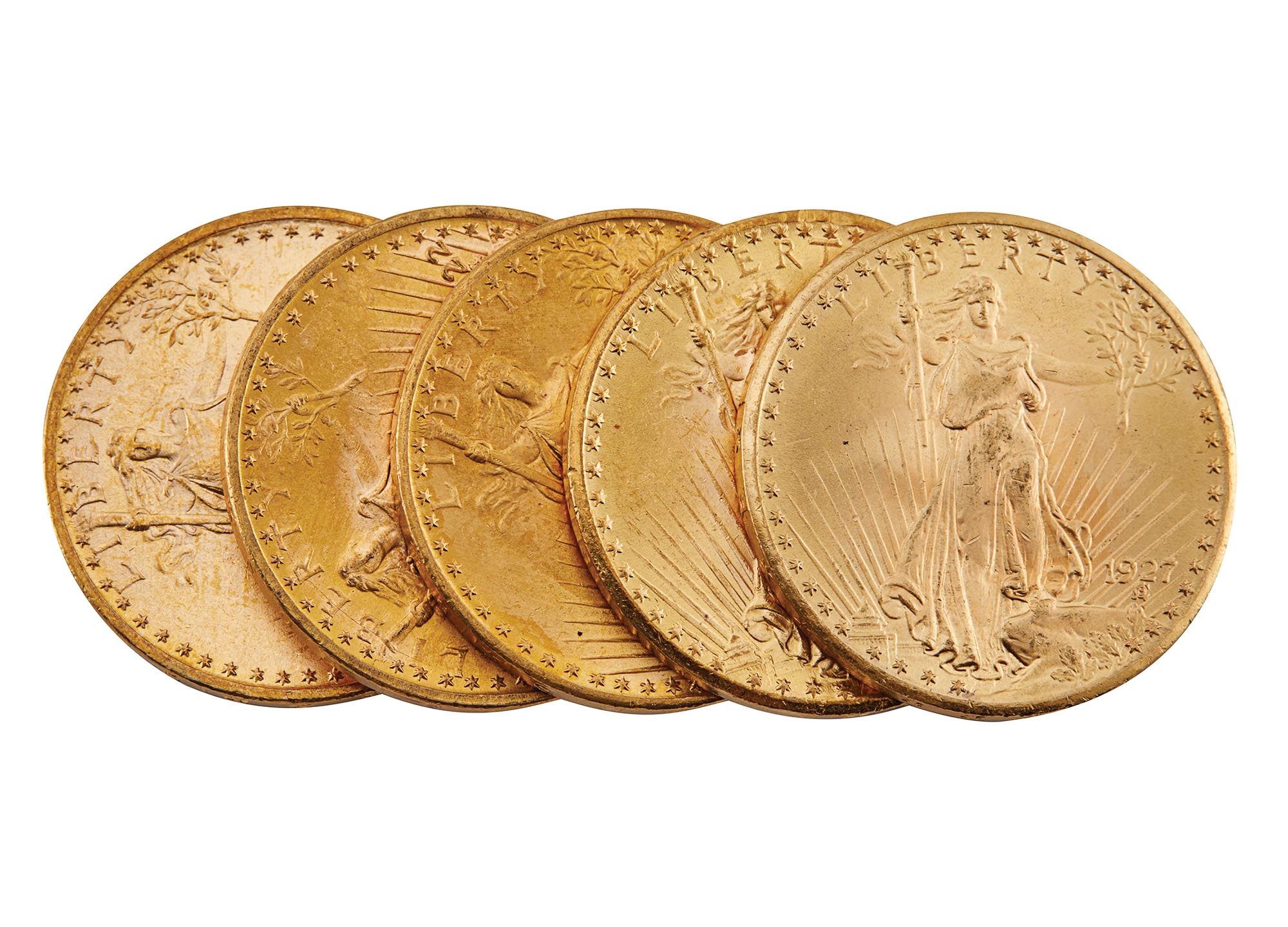 Lot image - United States St. Gaudens Group of Five