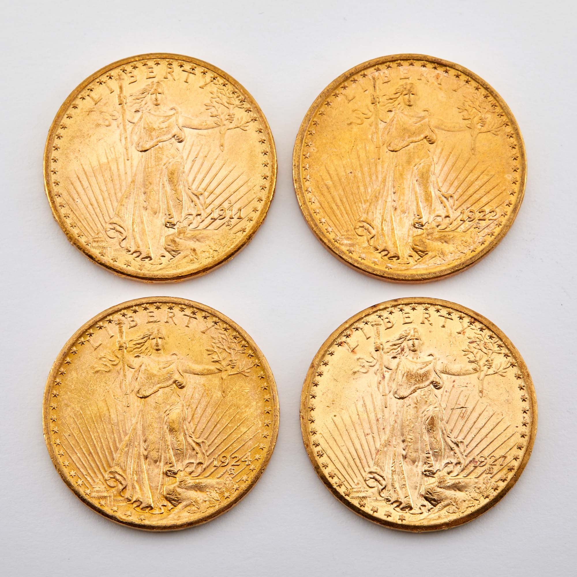 Lot image - United States St. Gaudens Group of Four