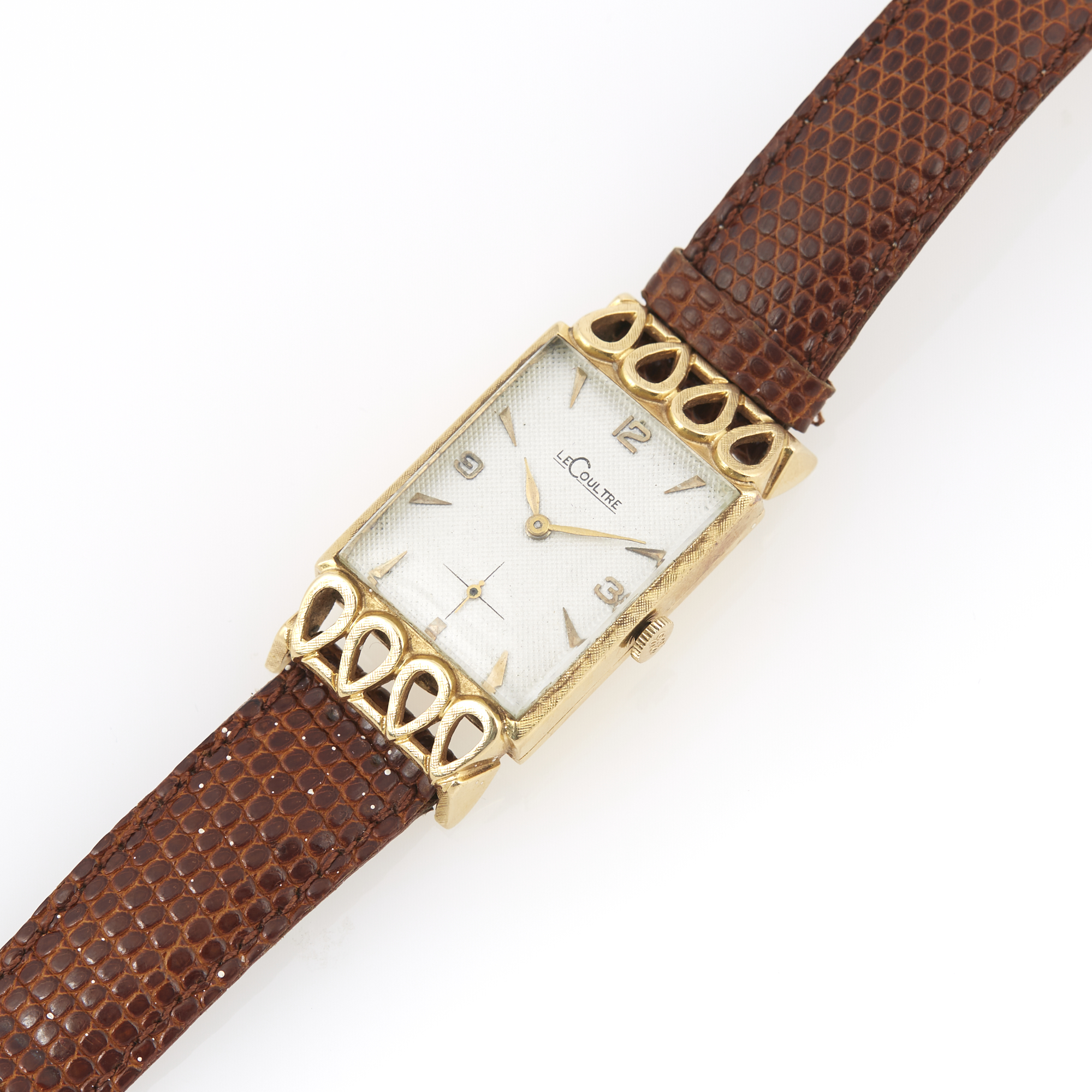Lot image - Ladys Gold Wrist Watch, 17 Jewels, Le Coultre, 18K