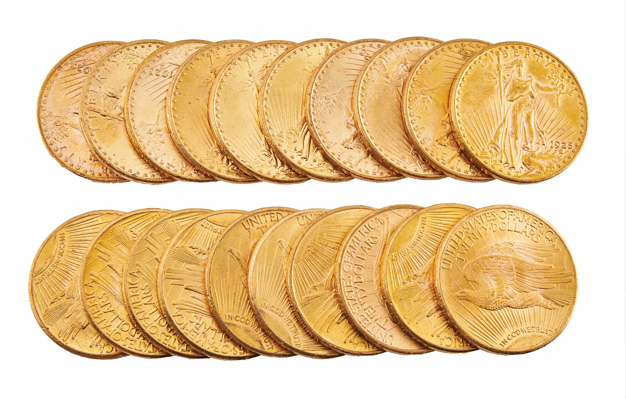 Lot image - United States St. Gaudens Group of Twenty