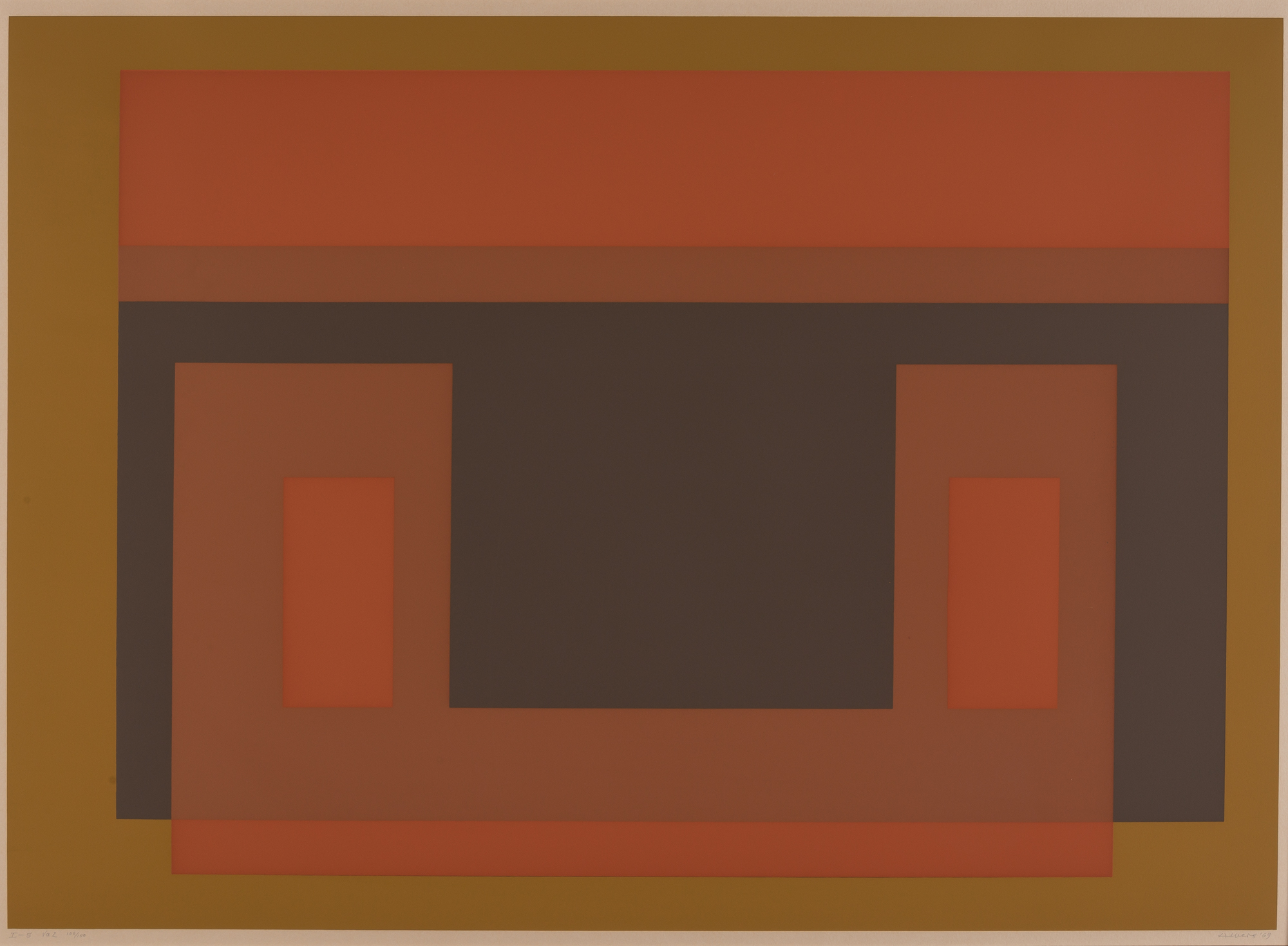 Lot image - Josef Albers (1888-1976)