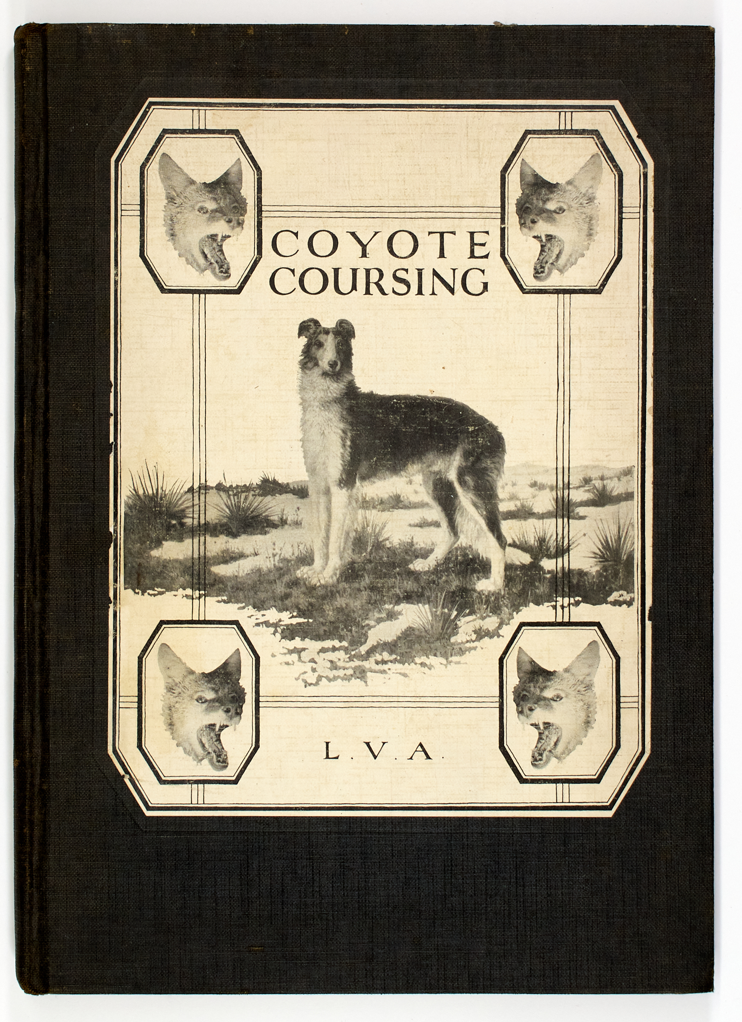Lot image - [AMERICA-HUNTING]  ALMIRALL, LEON V. Coyote Coursing.