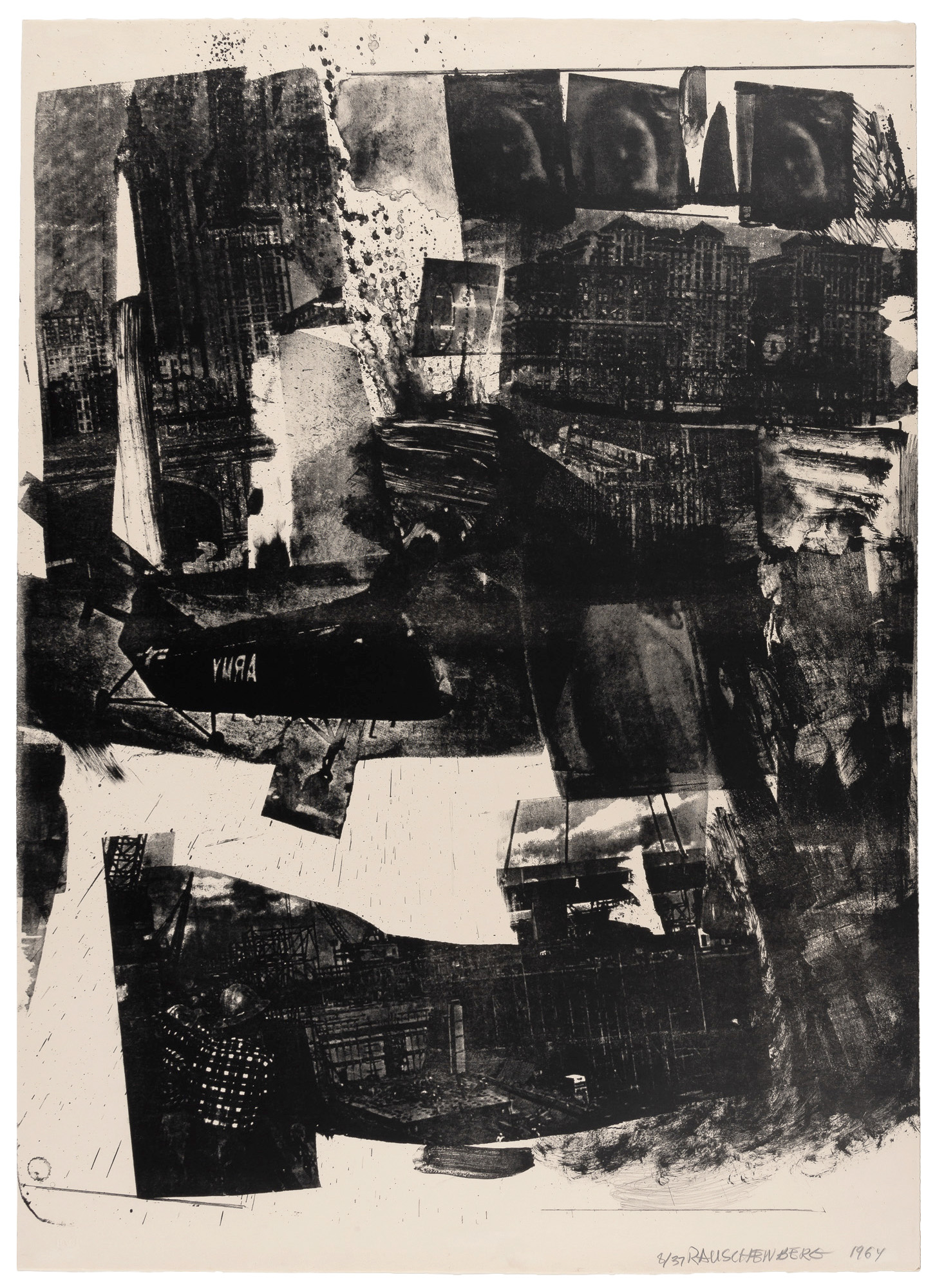 Lot image - Robert Rauschenberg (1925-2008)