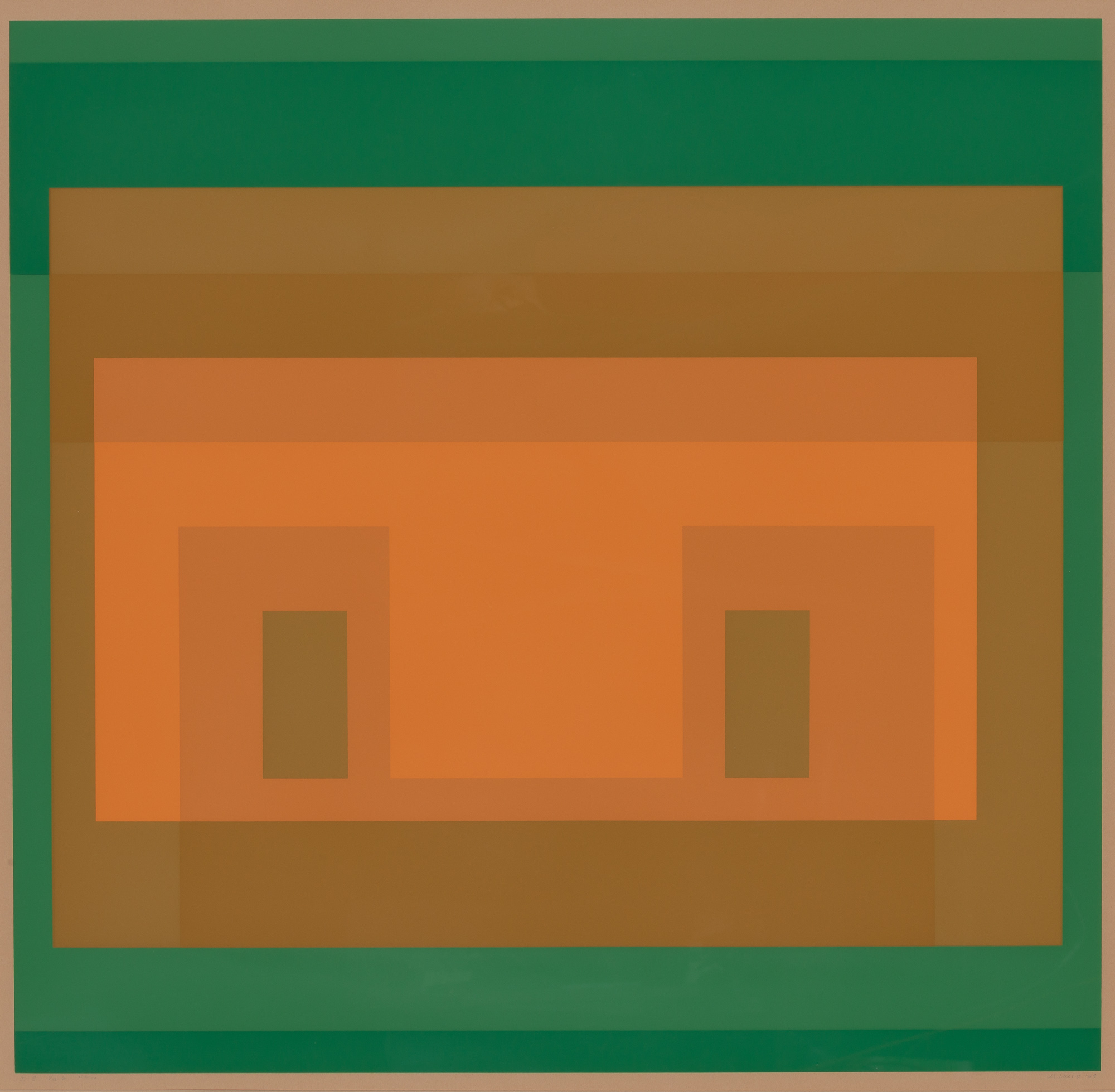 Lot image - Josef Albers (1888-1976)