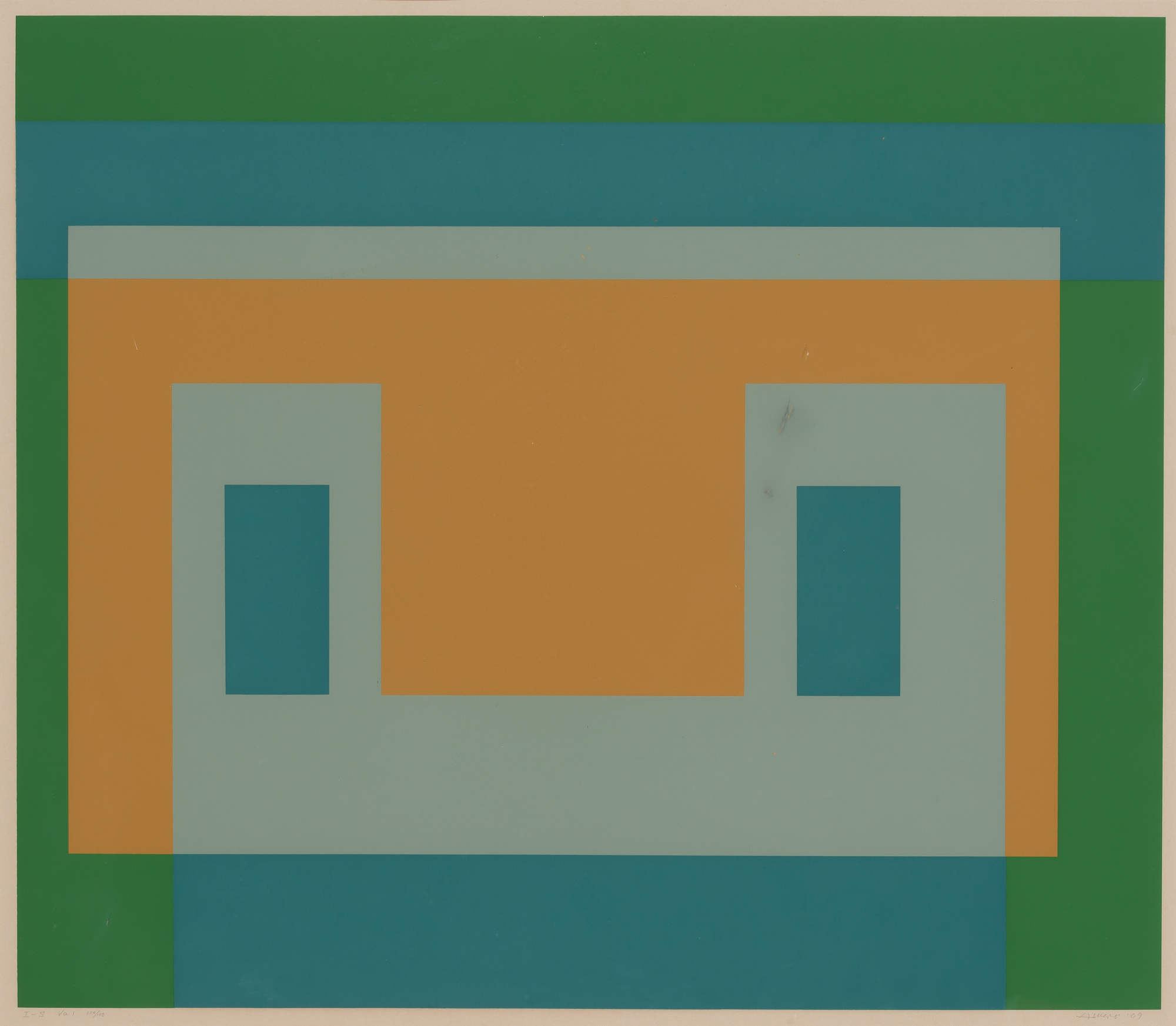 Lot image - Josef Albers (1888-1976)