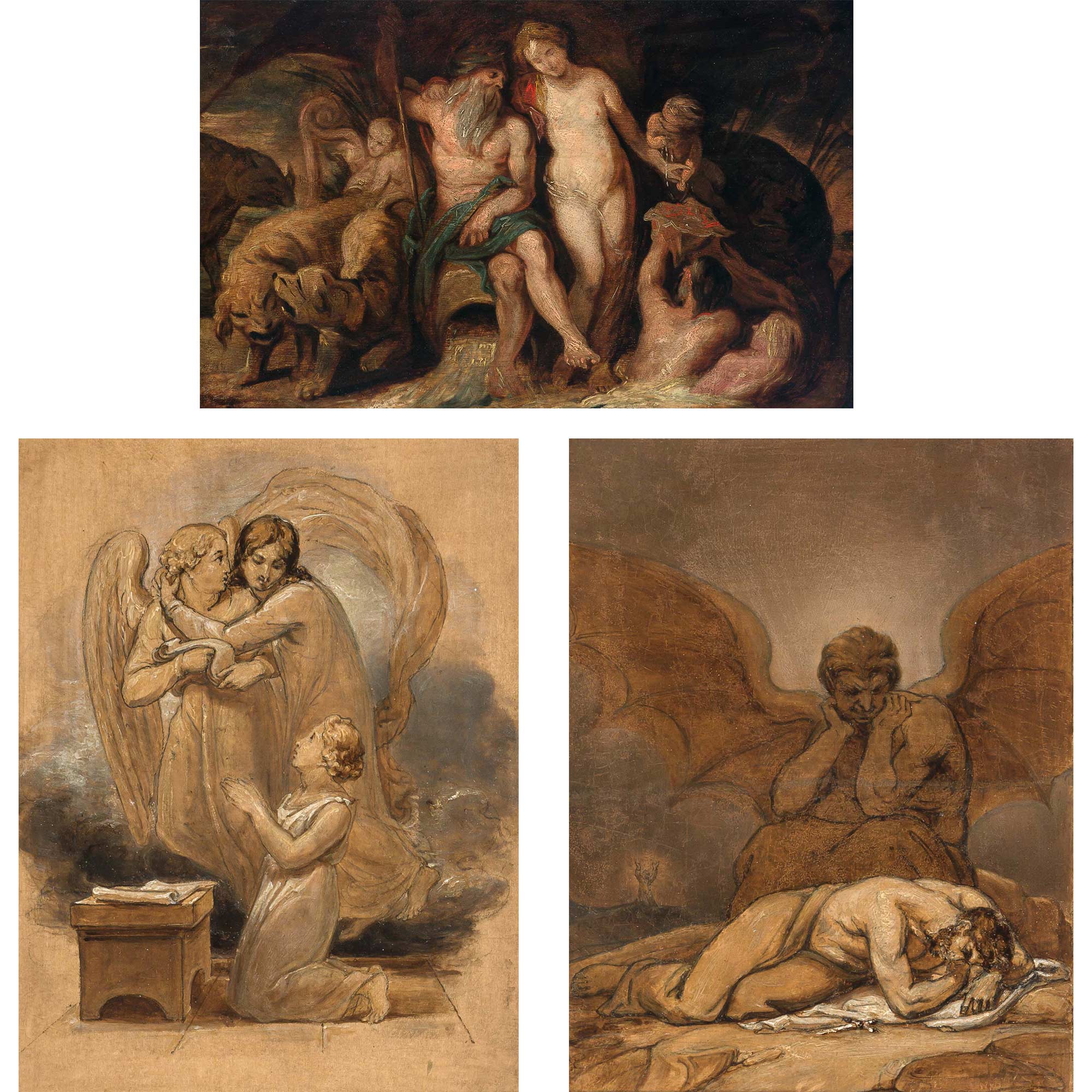 Lot image - Attributed to Thomas Stothard